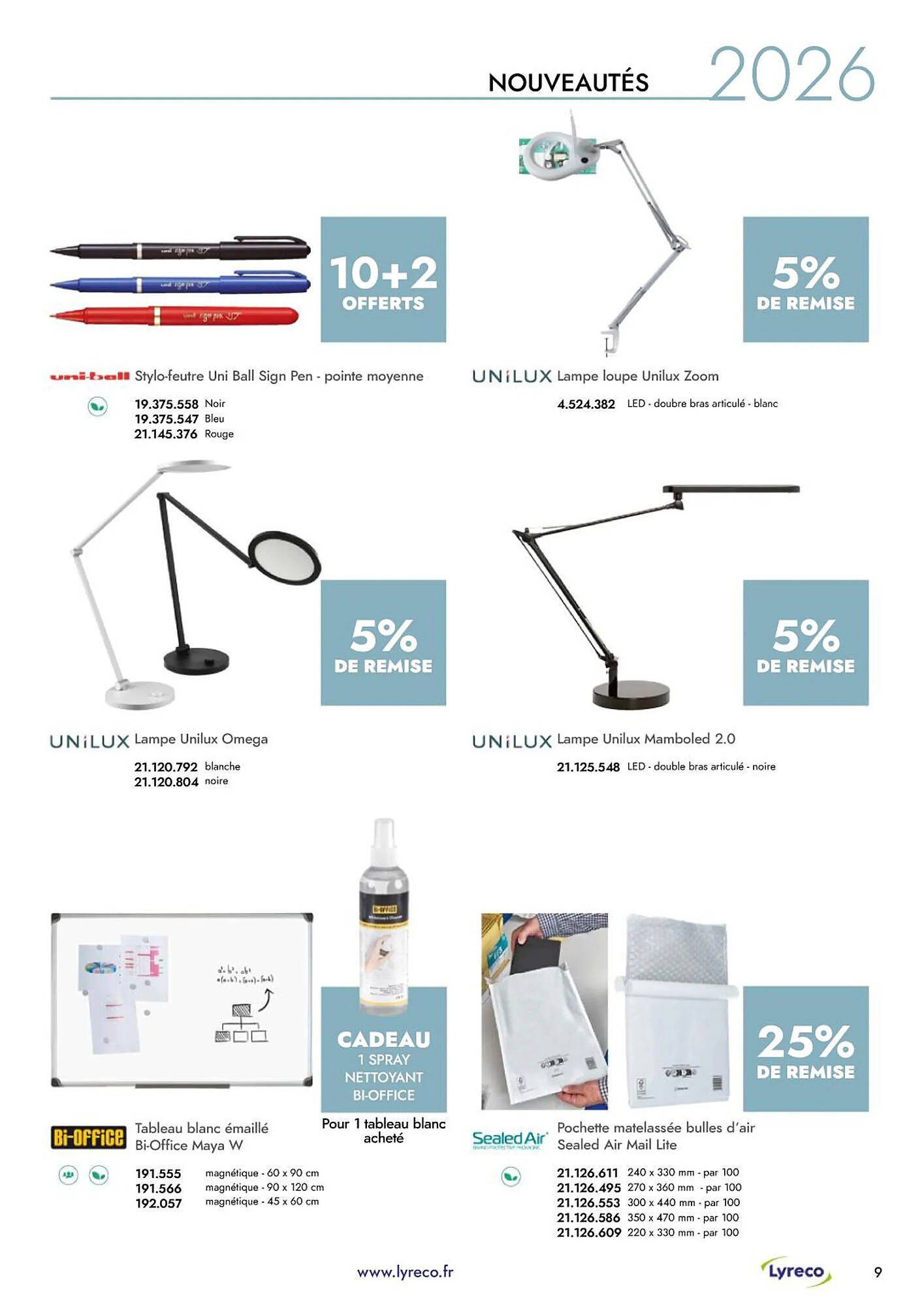 Catalogue Lyreco (2026-01-05 - 2026-02-28)