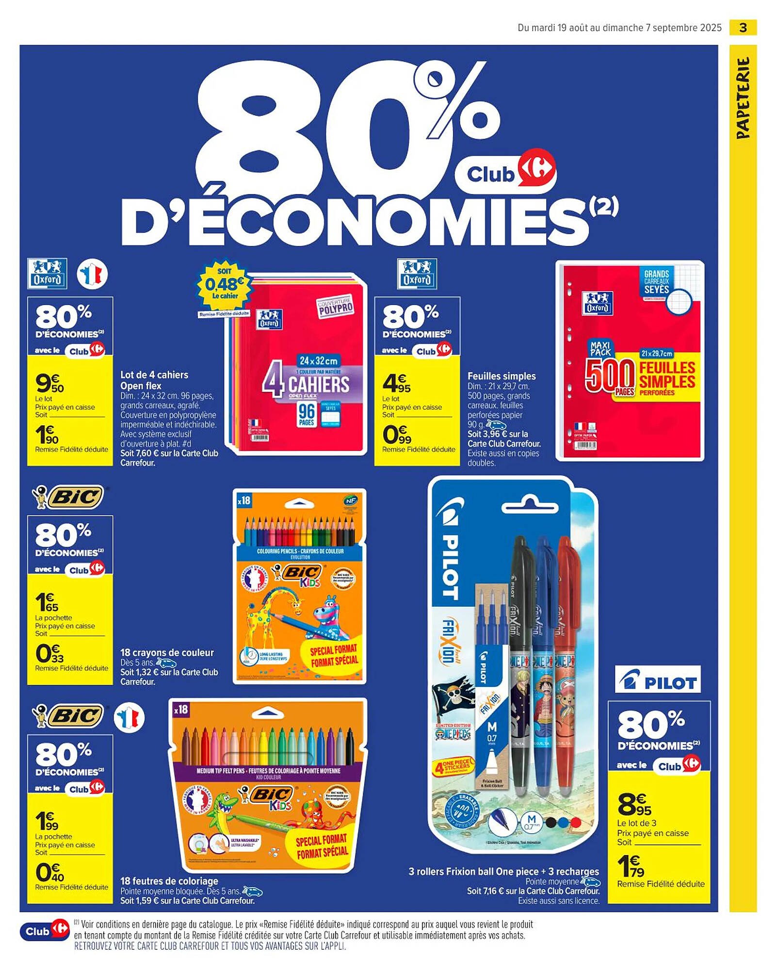 Catalogue Carrefour Market (2025-08-19 - 2025-09-07)