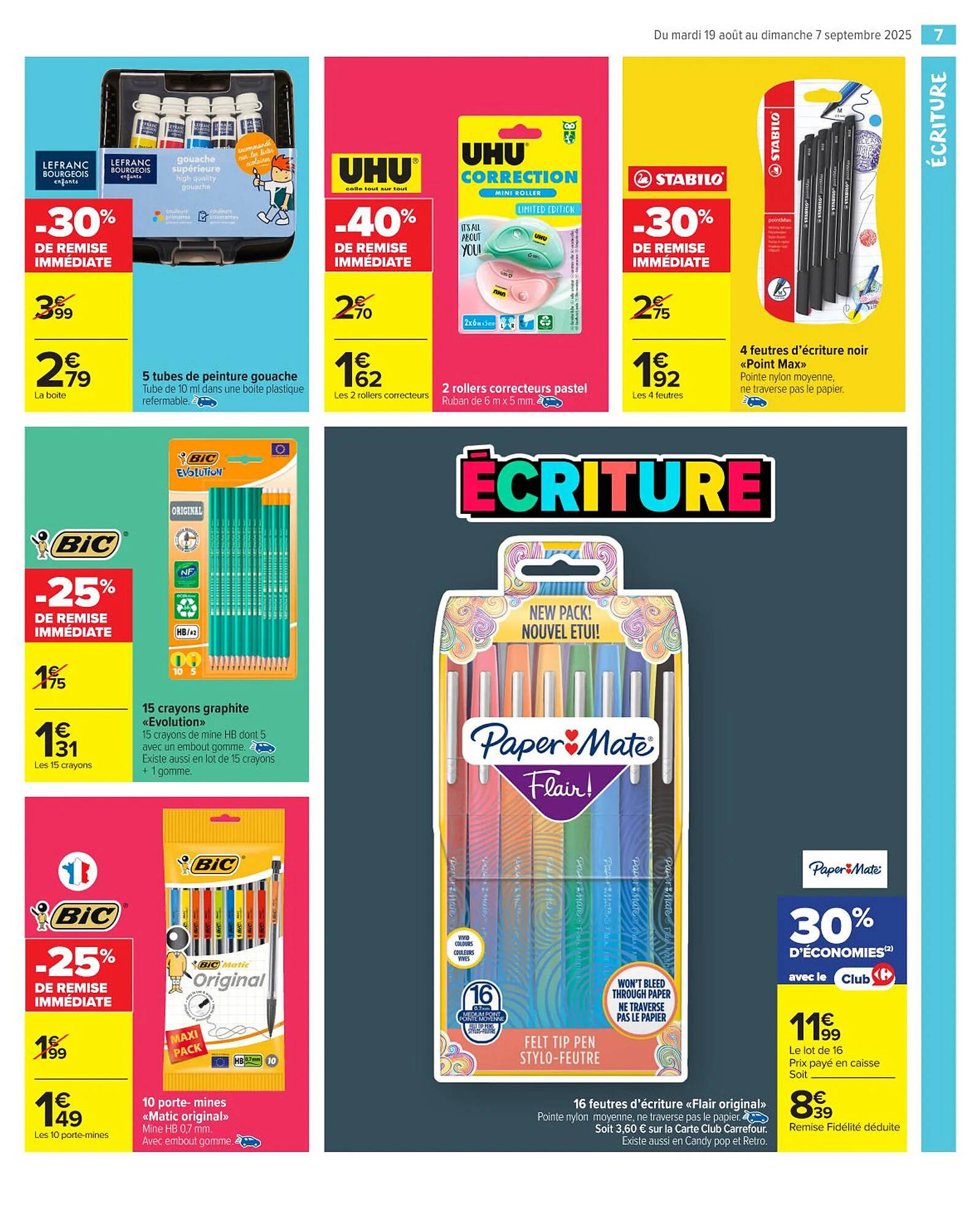Catalogue Carrefour Market (2025-08-19 - 2025-09-07)