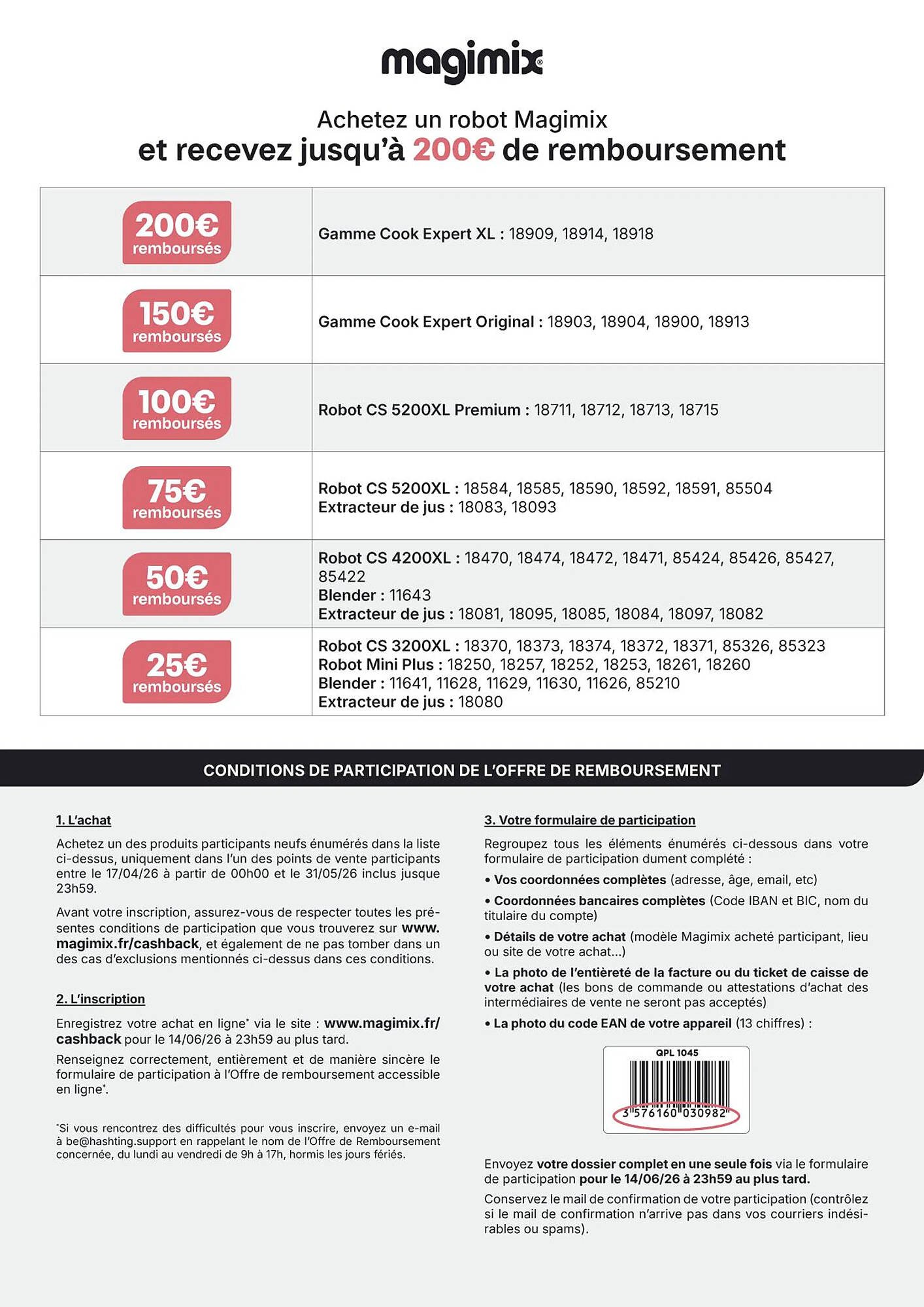 Catalogue Boulanger (2026-04-17 - 2026-05-31)