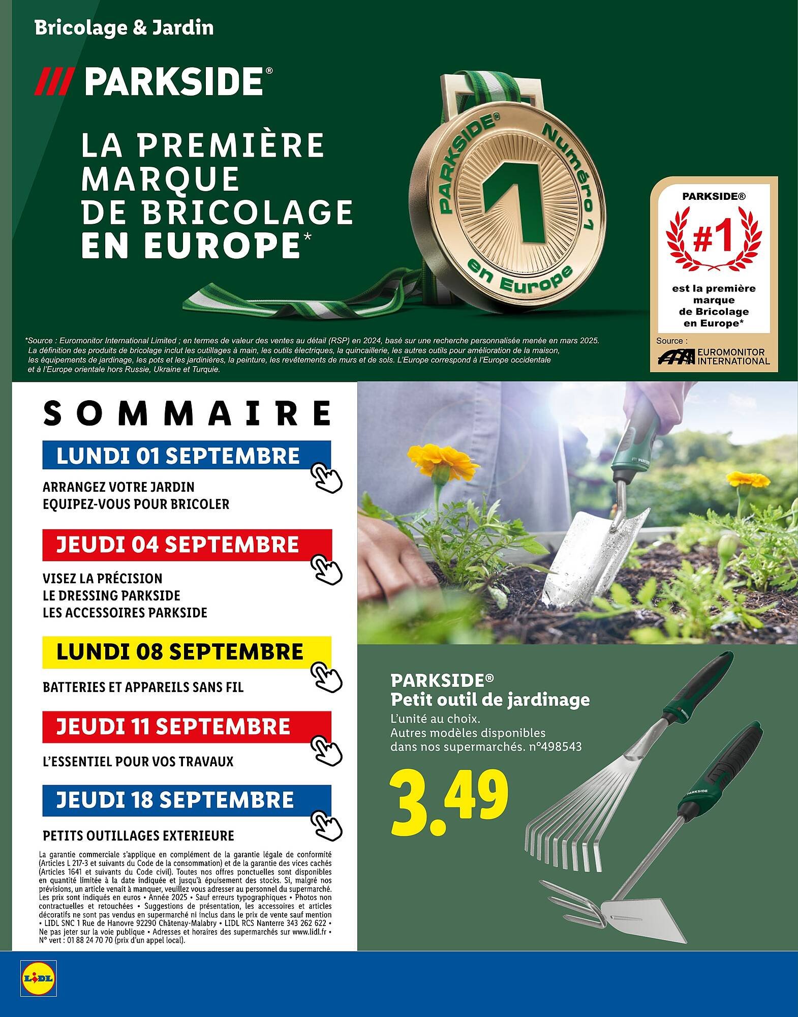 Catalogue Lidl (2025-09-01 - 2025-09-18)