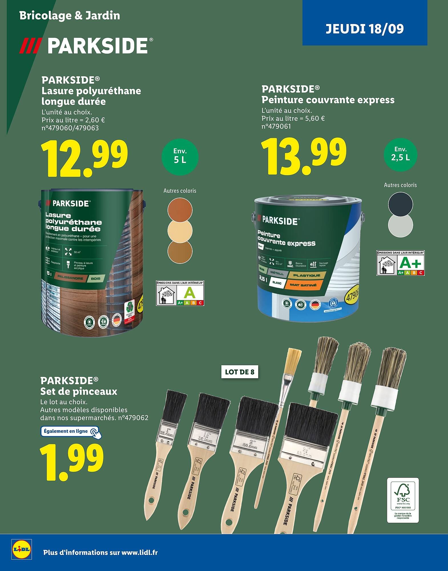 Catalogue Lidl (2025-09-01 - 2025-09-18)