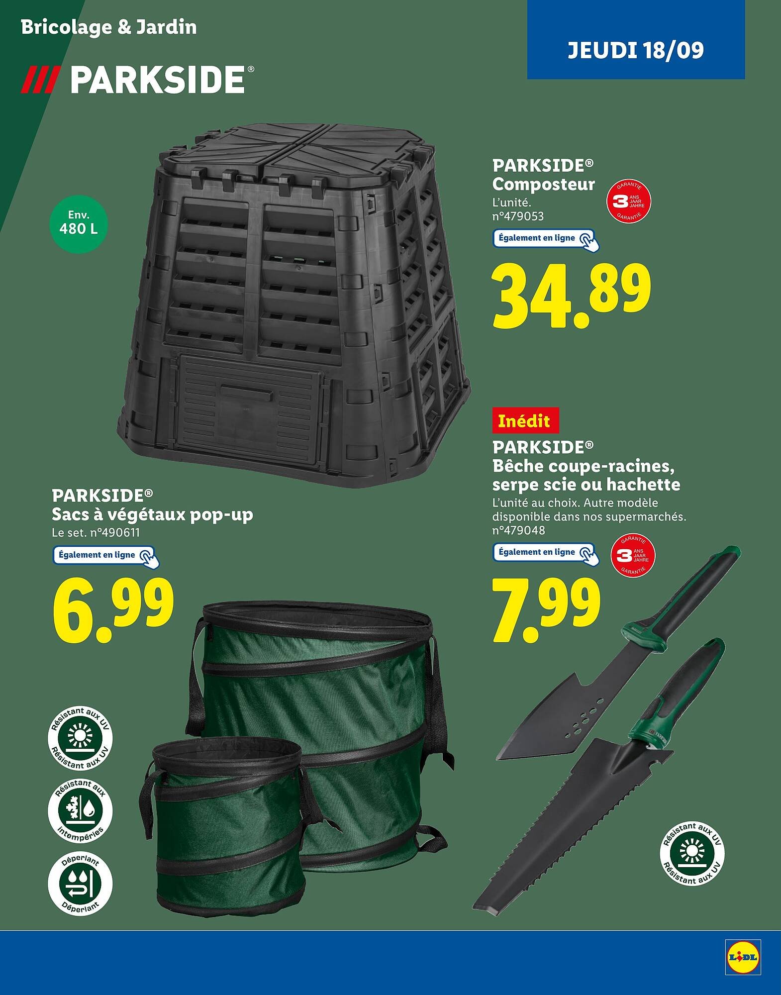 Catalogue Lidl (2025-09-01 - 2025-09-18)