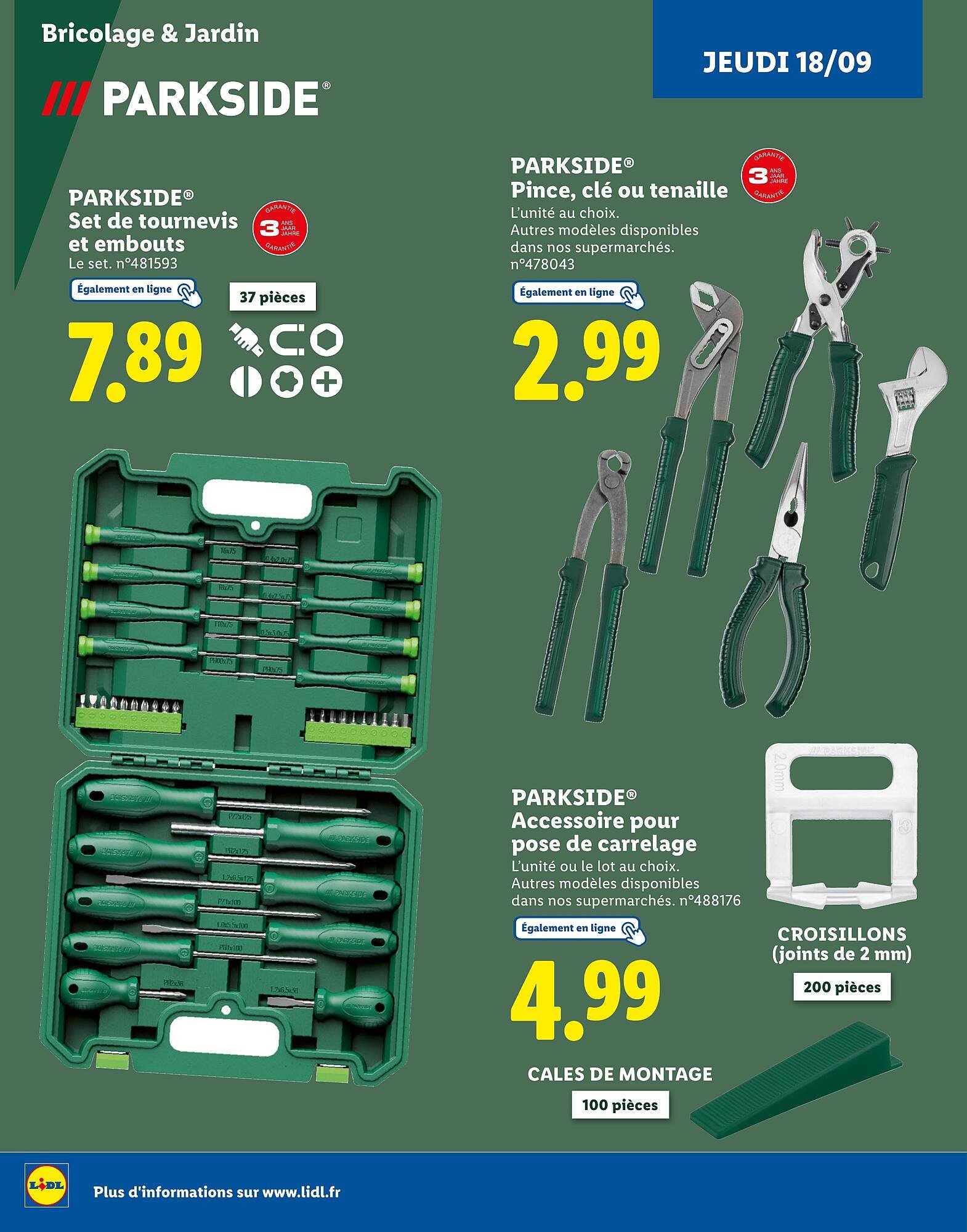 Catalogue Lidl (2025-09-01 - 2025-09-18)
