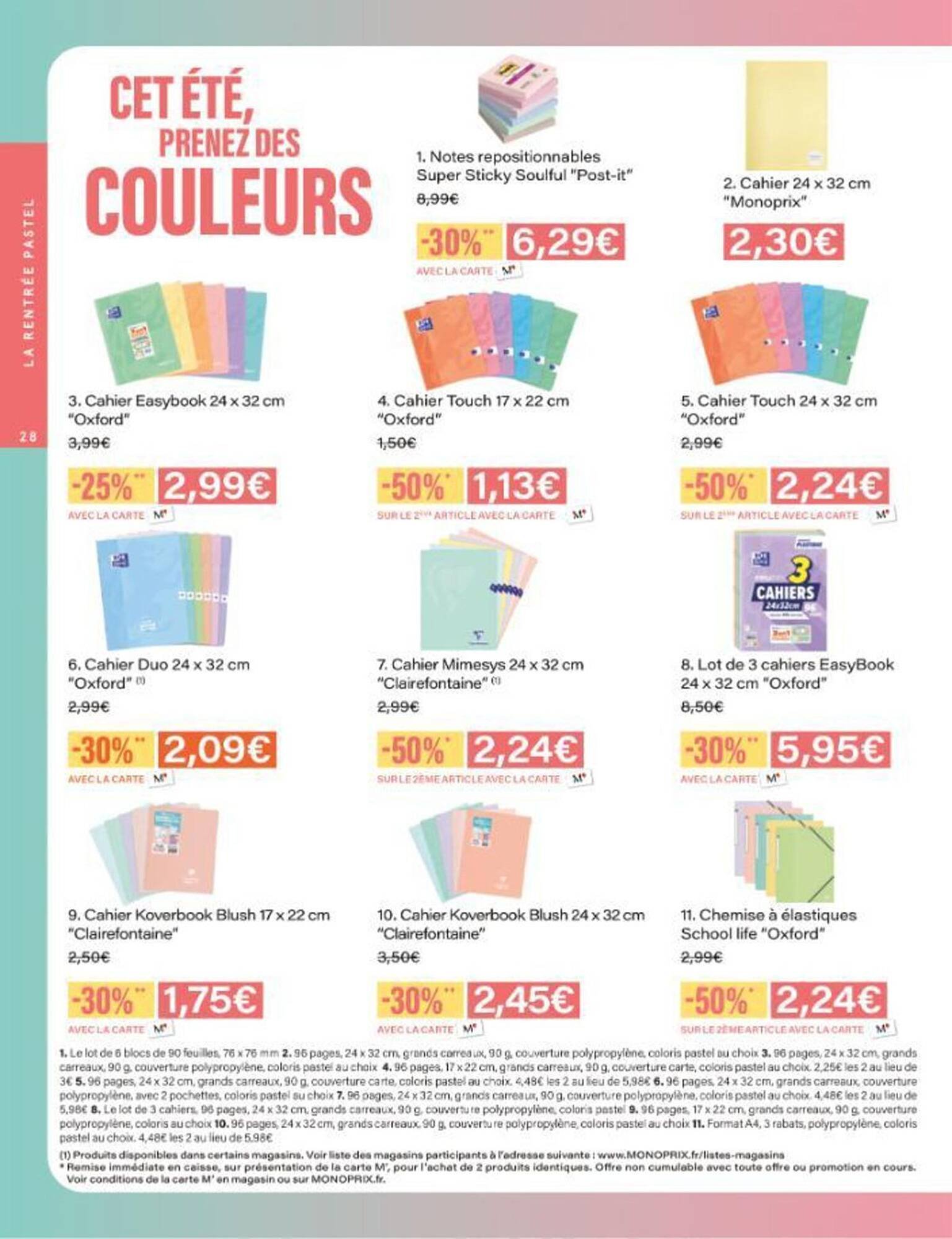 Catalogue Monoprix (2025-08-05 - 2025-09-07)