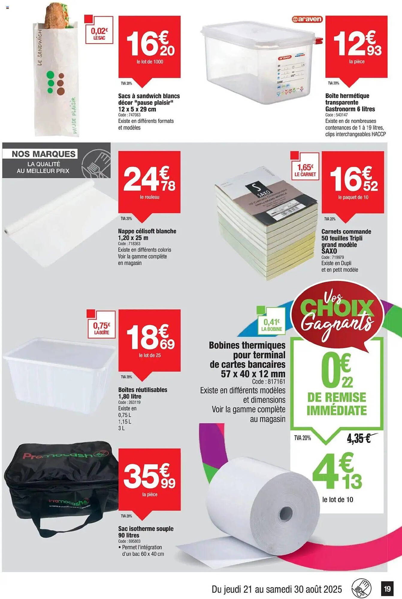 Catalogue Promocash (2025-08-21 - 2025-08-30)