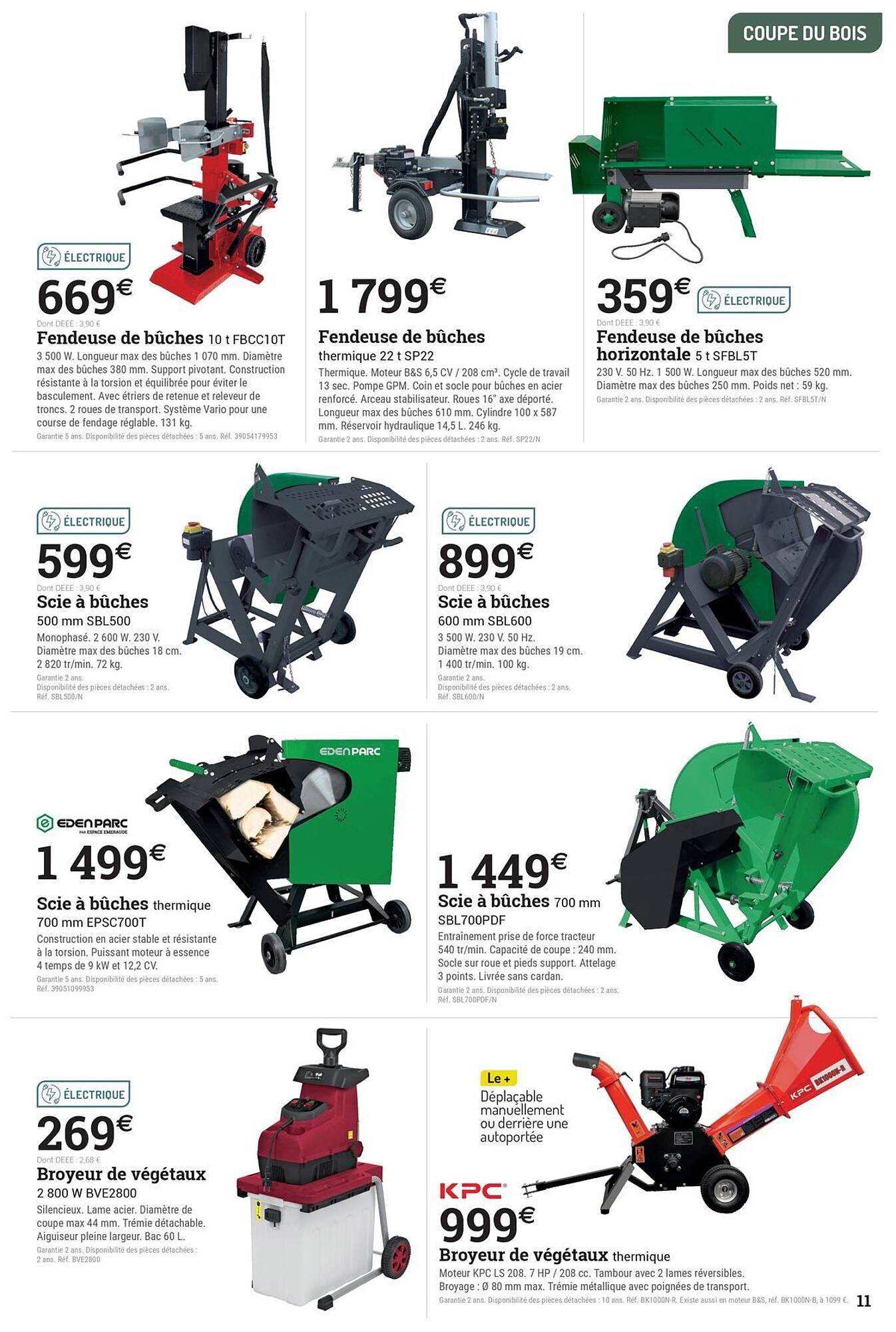 Catalogue Espace emeraude