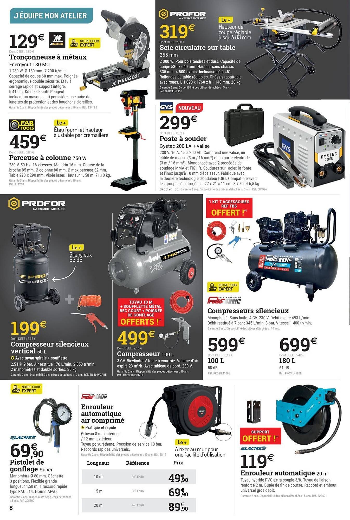 Catalogue Espace emeraude