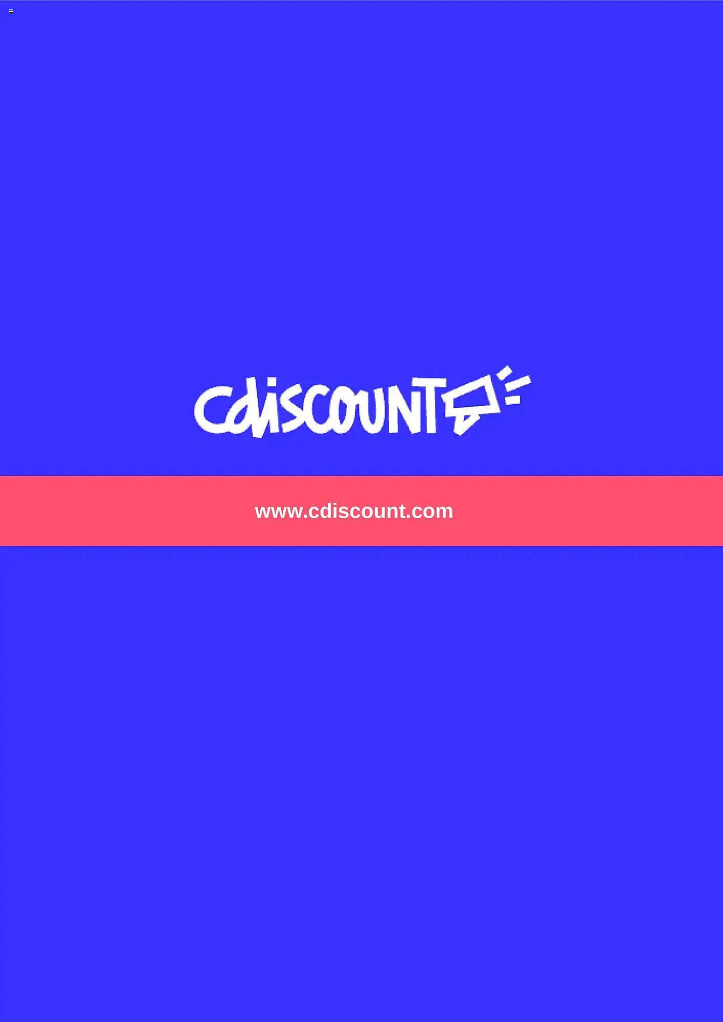 Catalogue Cdiscount