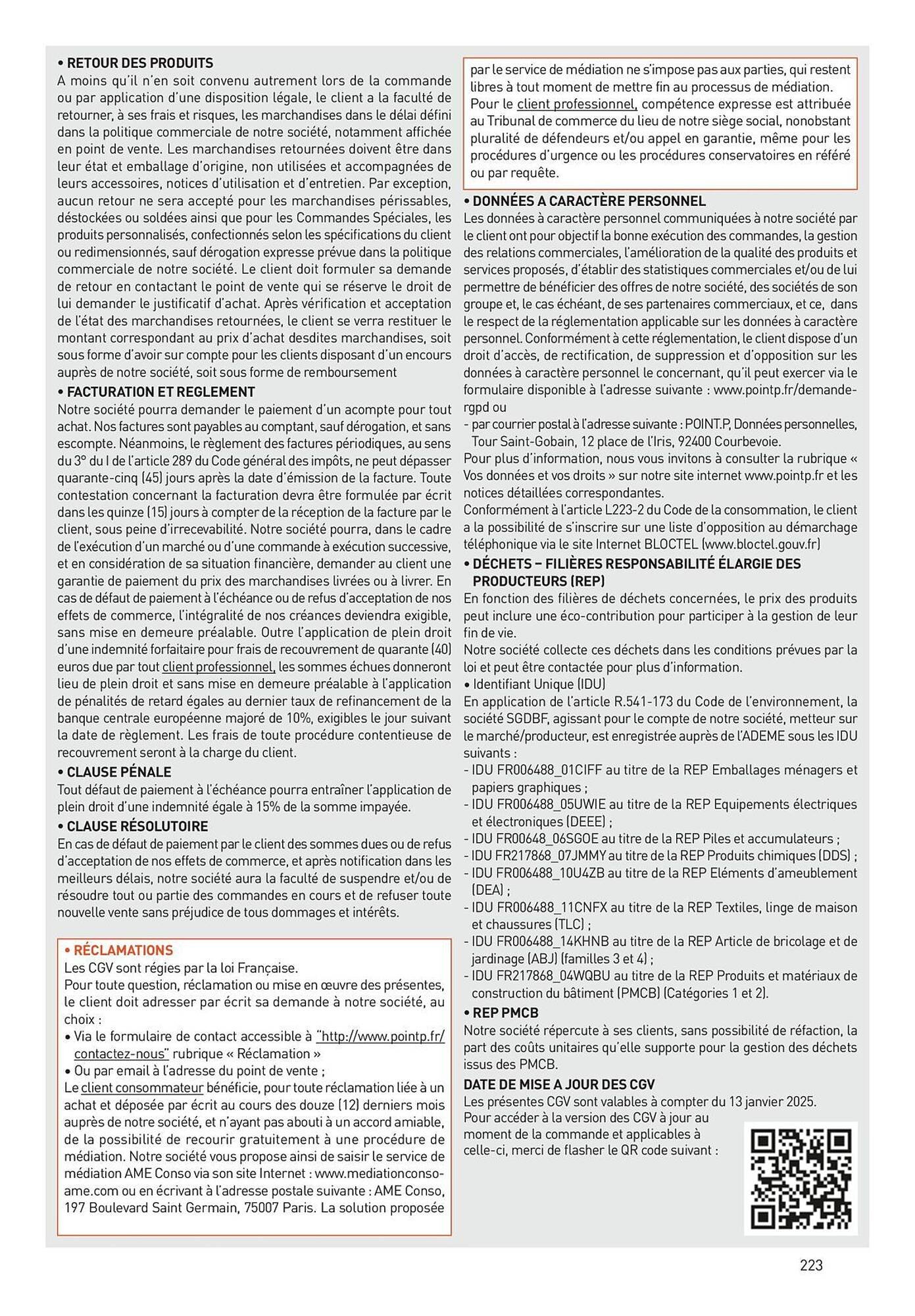 Catalogue Point P (2025-08-19 - 2025-08-31)