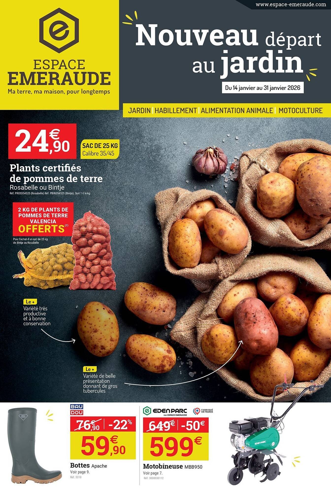 Catalogue Espace emeraude