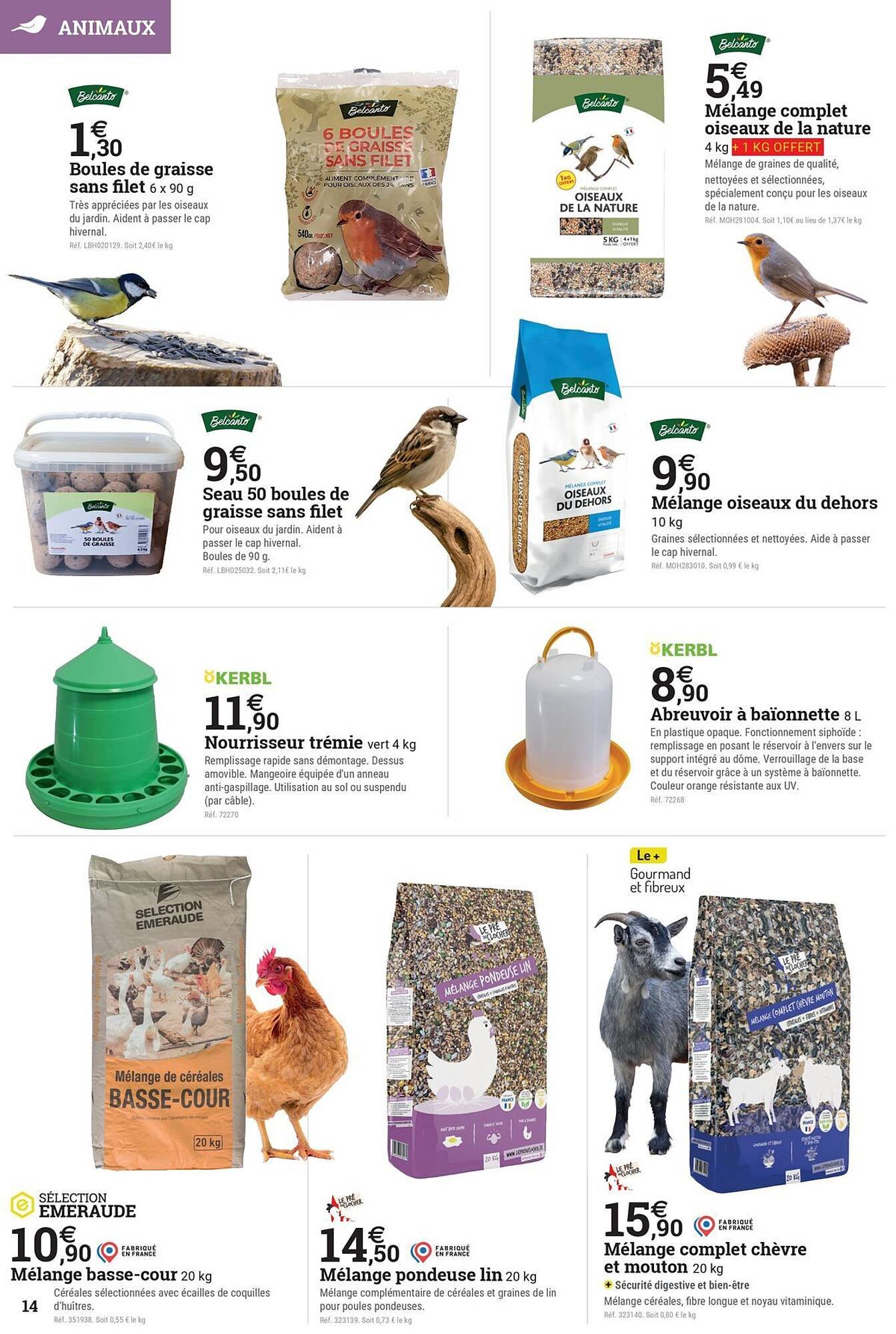 Catalogue Espace emeraude