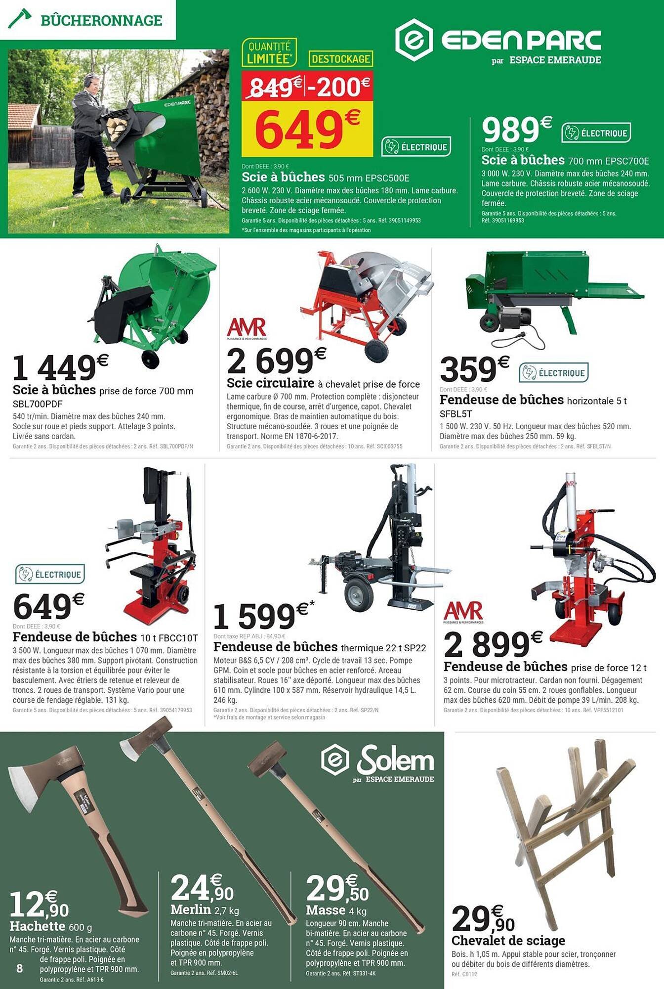 Catalogue Espace emeraude