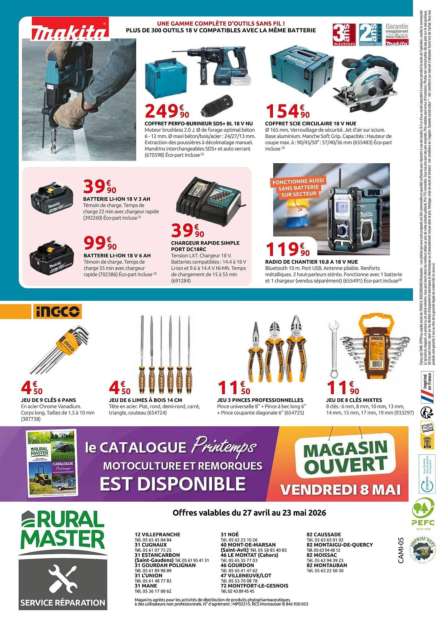 Catalogue Rural Master