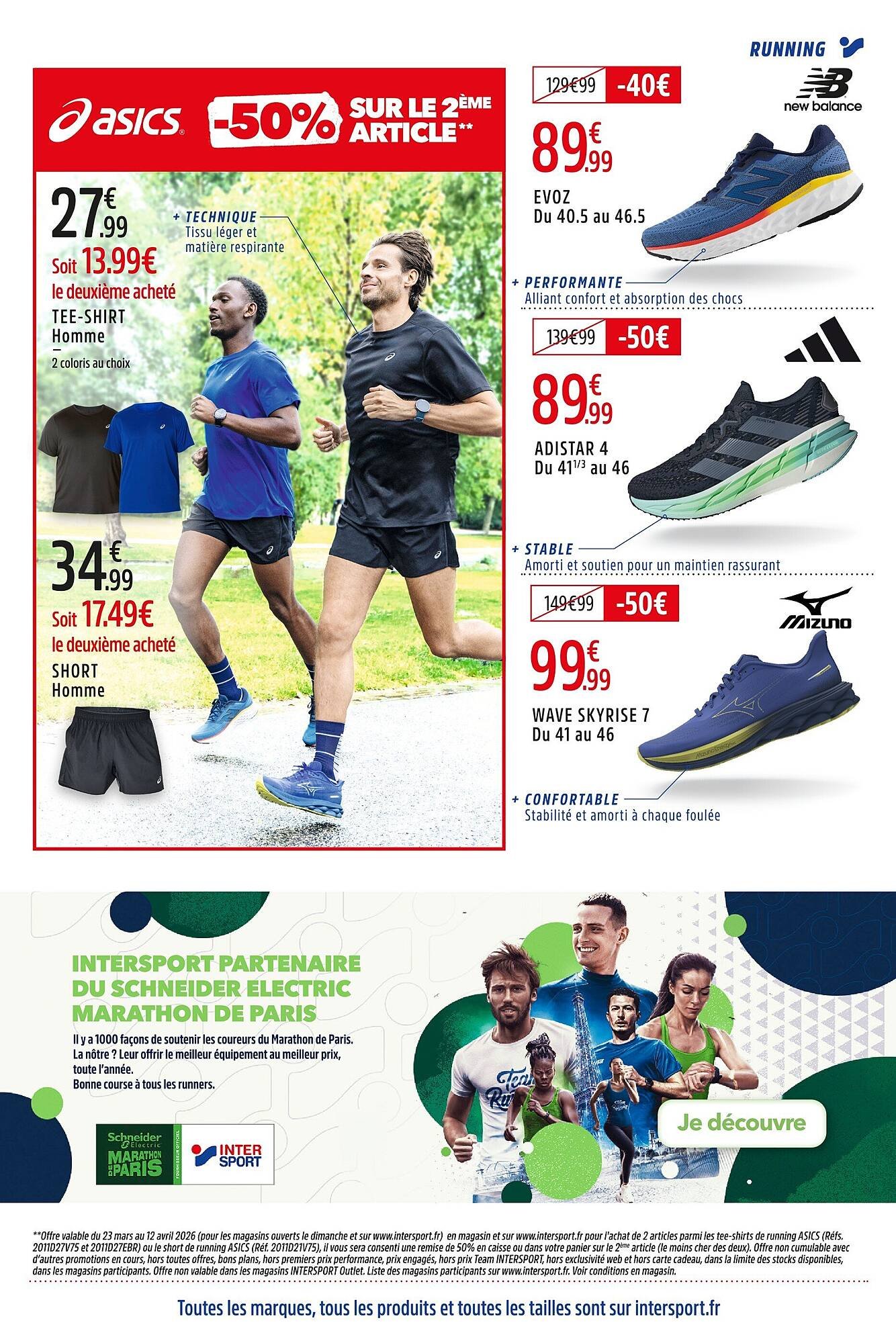 Catalogue Intersport (2026-03-23 - 2026-04-12)