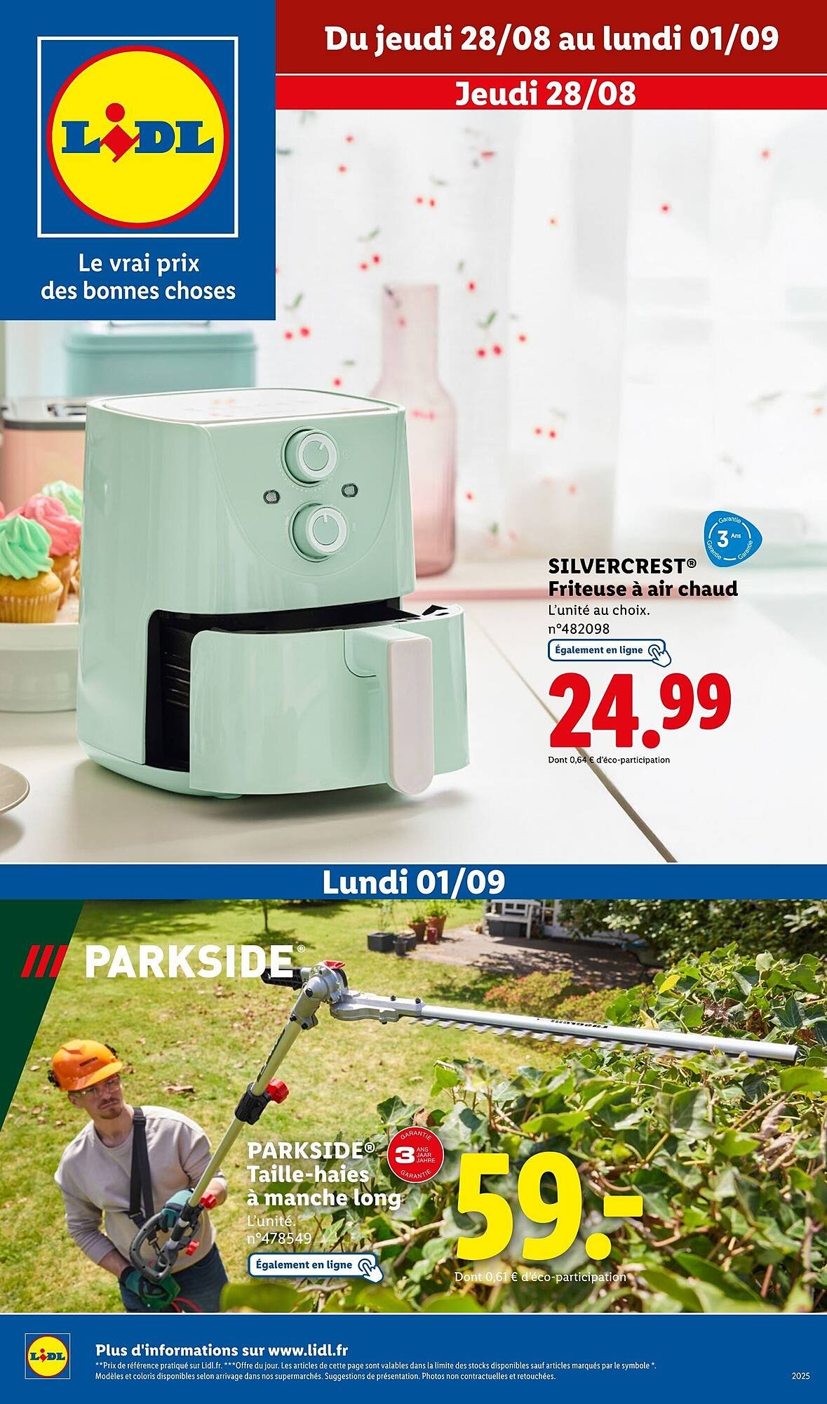 Catalogue Lidl (2025-08-28 - 2025-09-01)