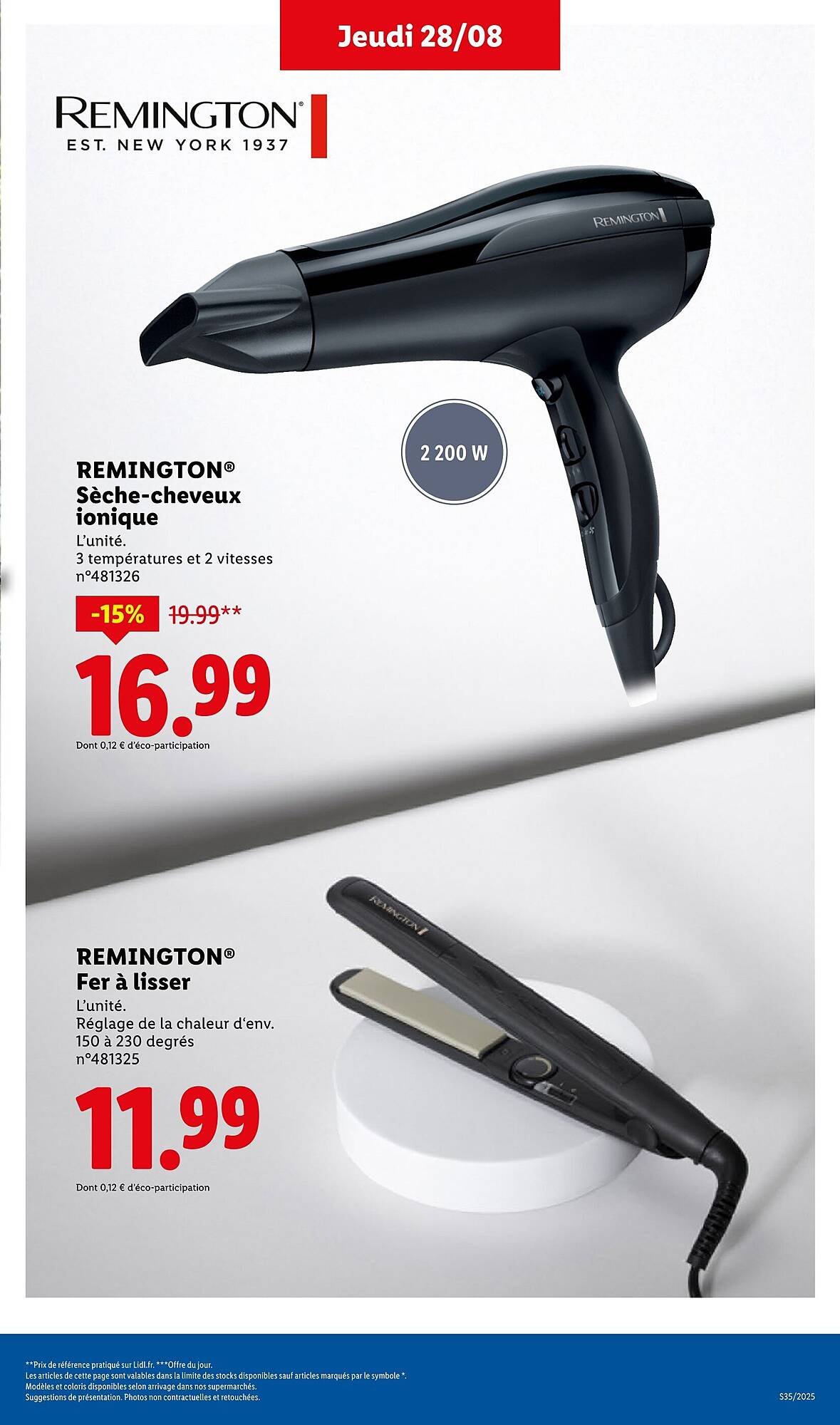 Catalogue Lidl (2025-08-28 - 2025-09-01)