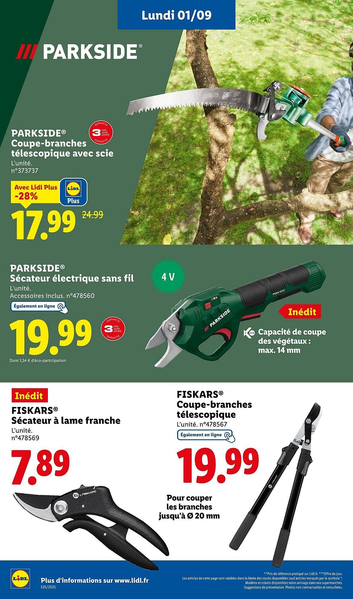 Catalogue Lidl (2025-08-28 - 2025-09-01)