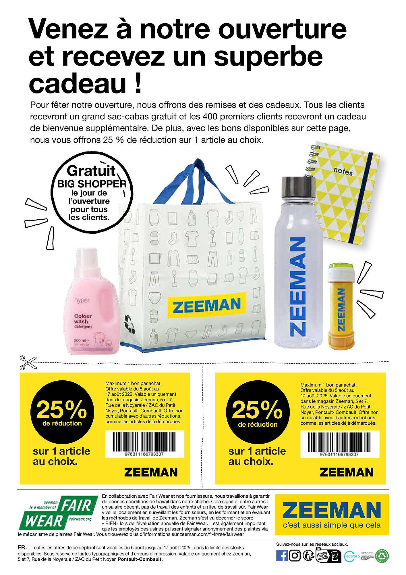 Catalogue Zeeman (2025-08-04 - 2025-08-18)