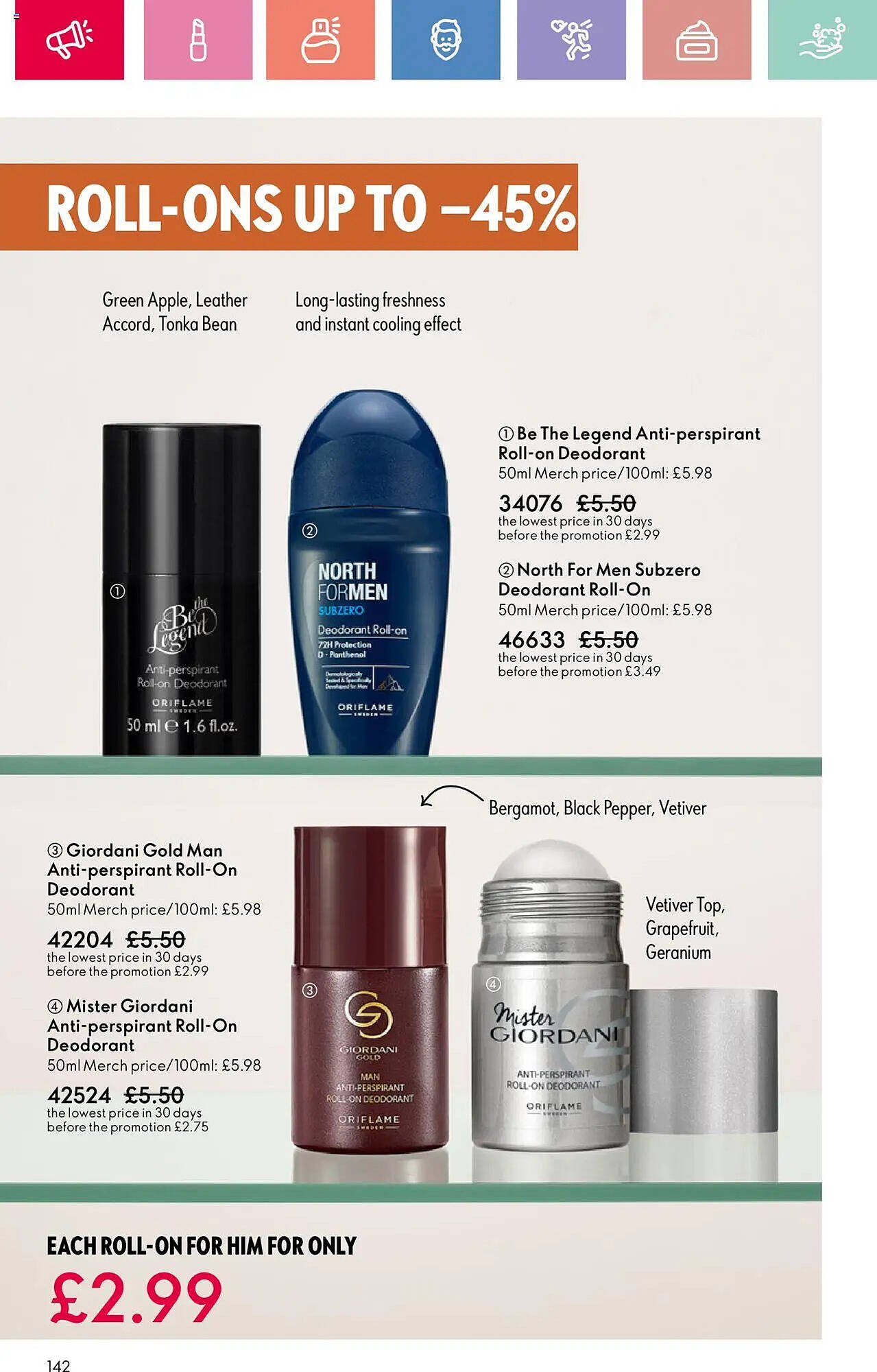 Oriflame leaflet (2025-08-21 - 2025-09-11) | 142