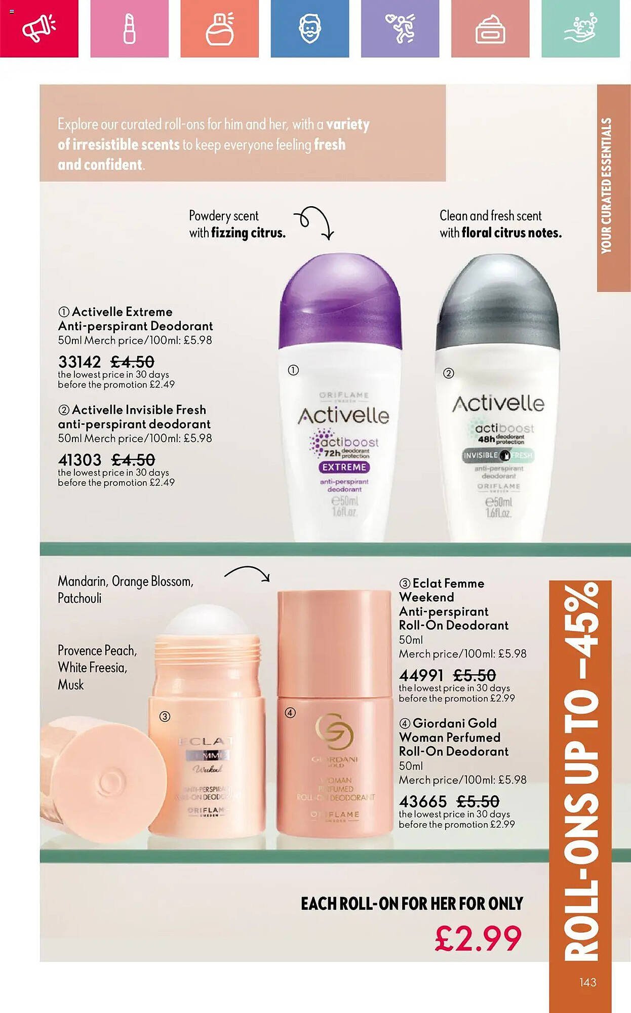 Oriflame leaflet (2025-08-21 - 2025-09-11) | 143