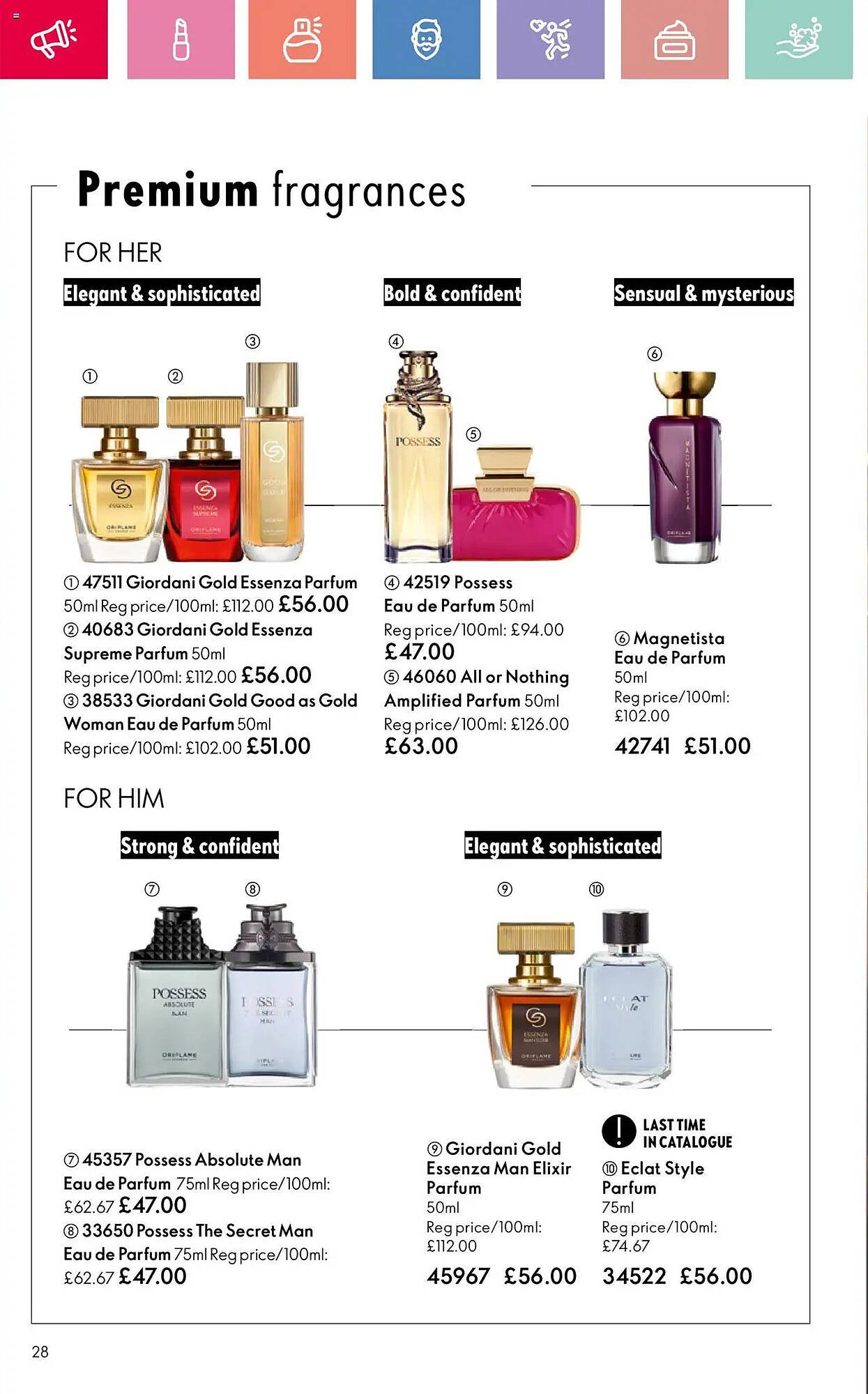Oriflame leaflet (2025-08-21 - 2025-09-11) | 28