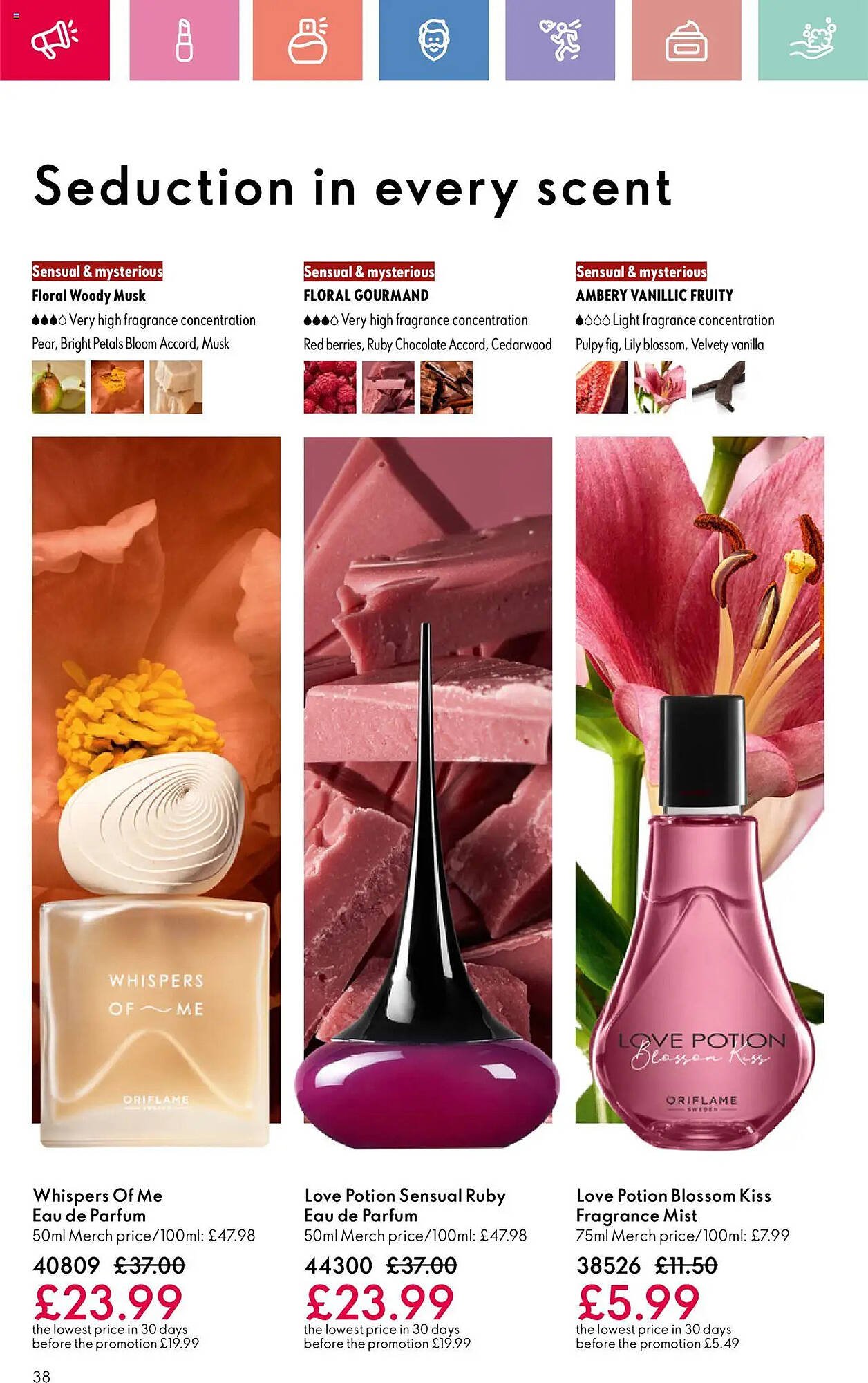Oriflame leaflet (2025-08-21 - 2025-09-11) | 38