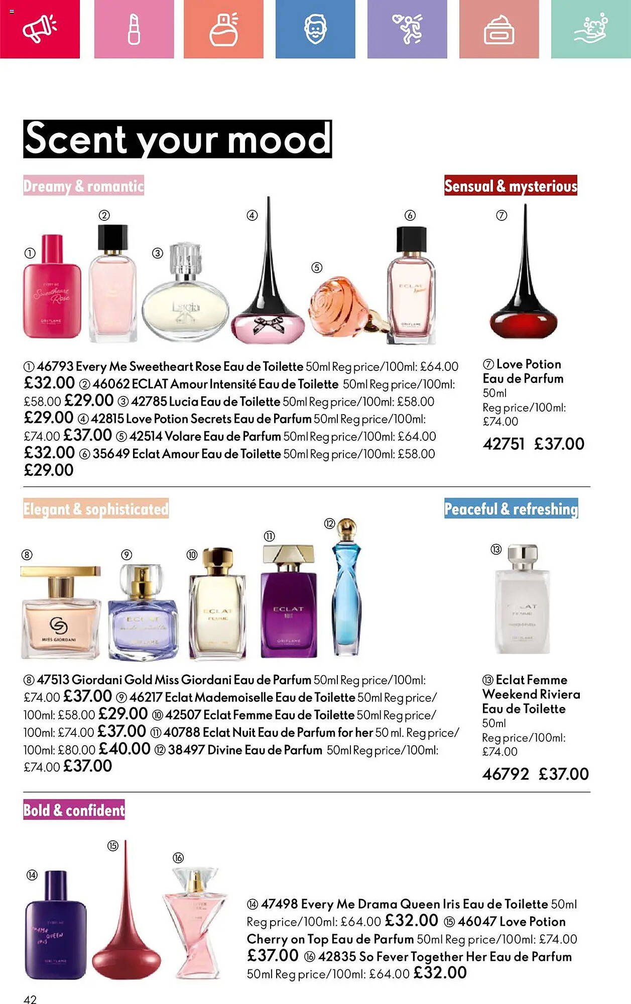 Oriflame leaflet (2025-08-21 - 2025-09-11) | 42