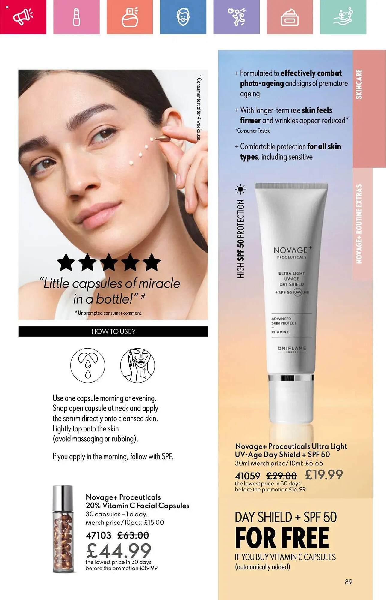 Oriflame leaflet (2025-08-21 - 2025-09-11) | 89