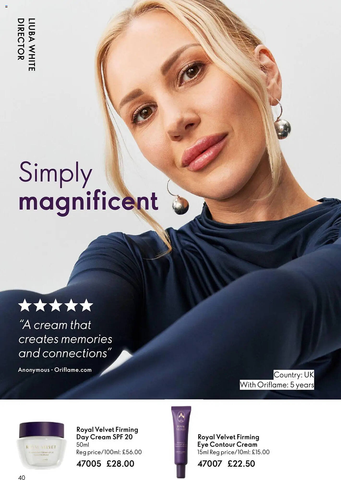 Oriflame leaflet (2025-09-11 - 2025-10-01) | 40