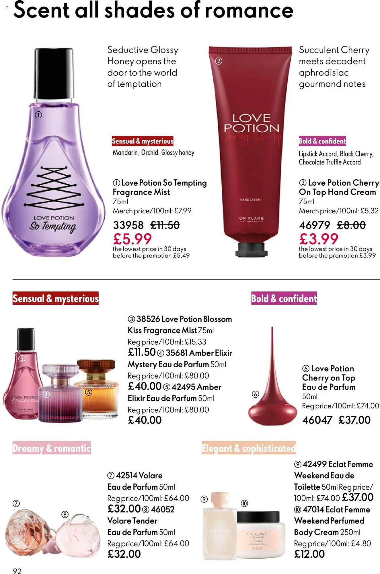 Oriflame leaflet (2025-09-11 - 2025-10-01) | 92