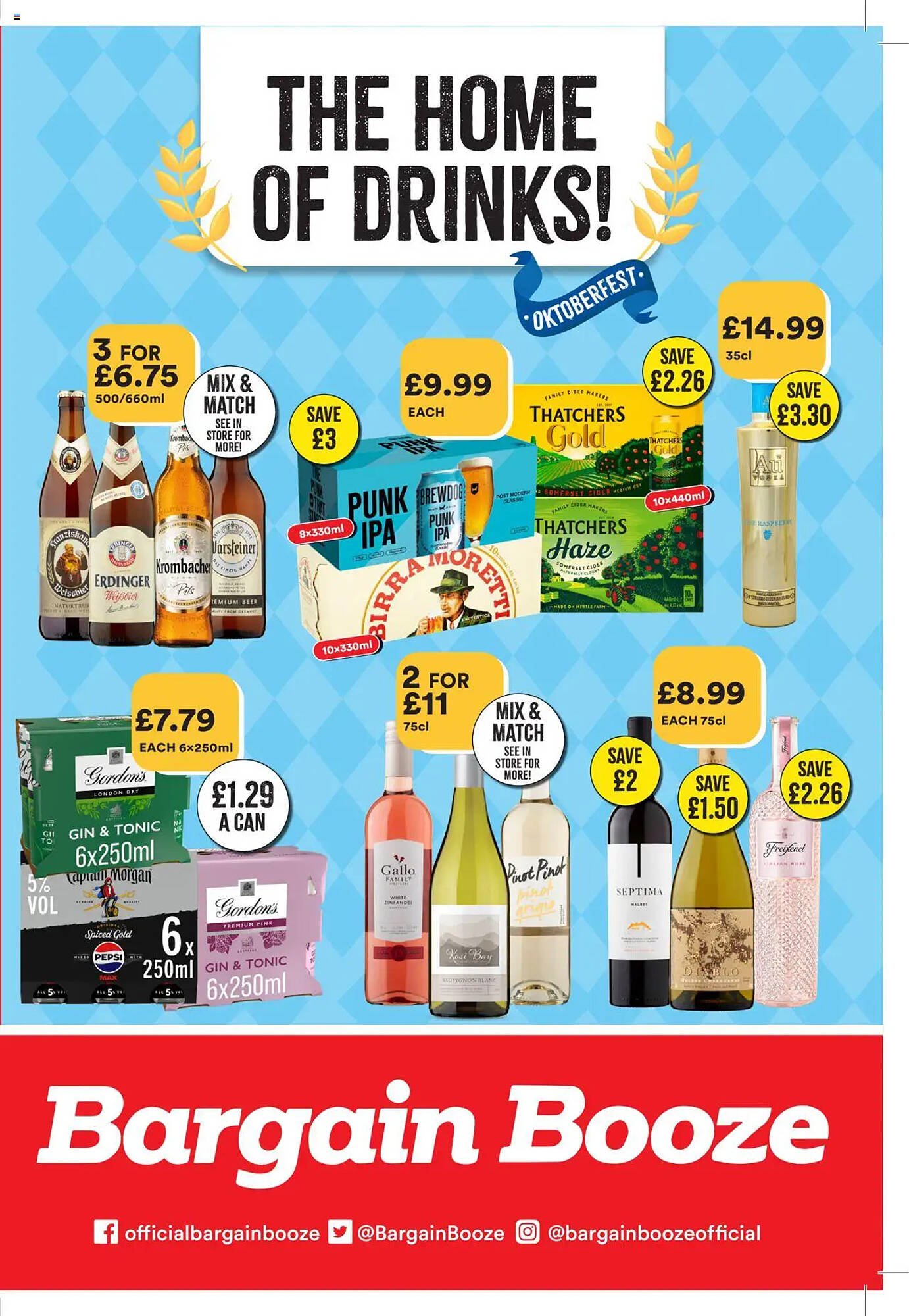Bargain Booze leaflet (2025-09-09 - 2025-10-07) | 2