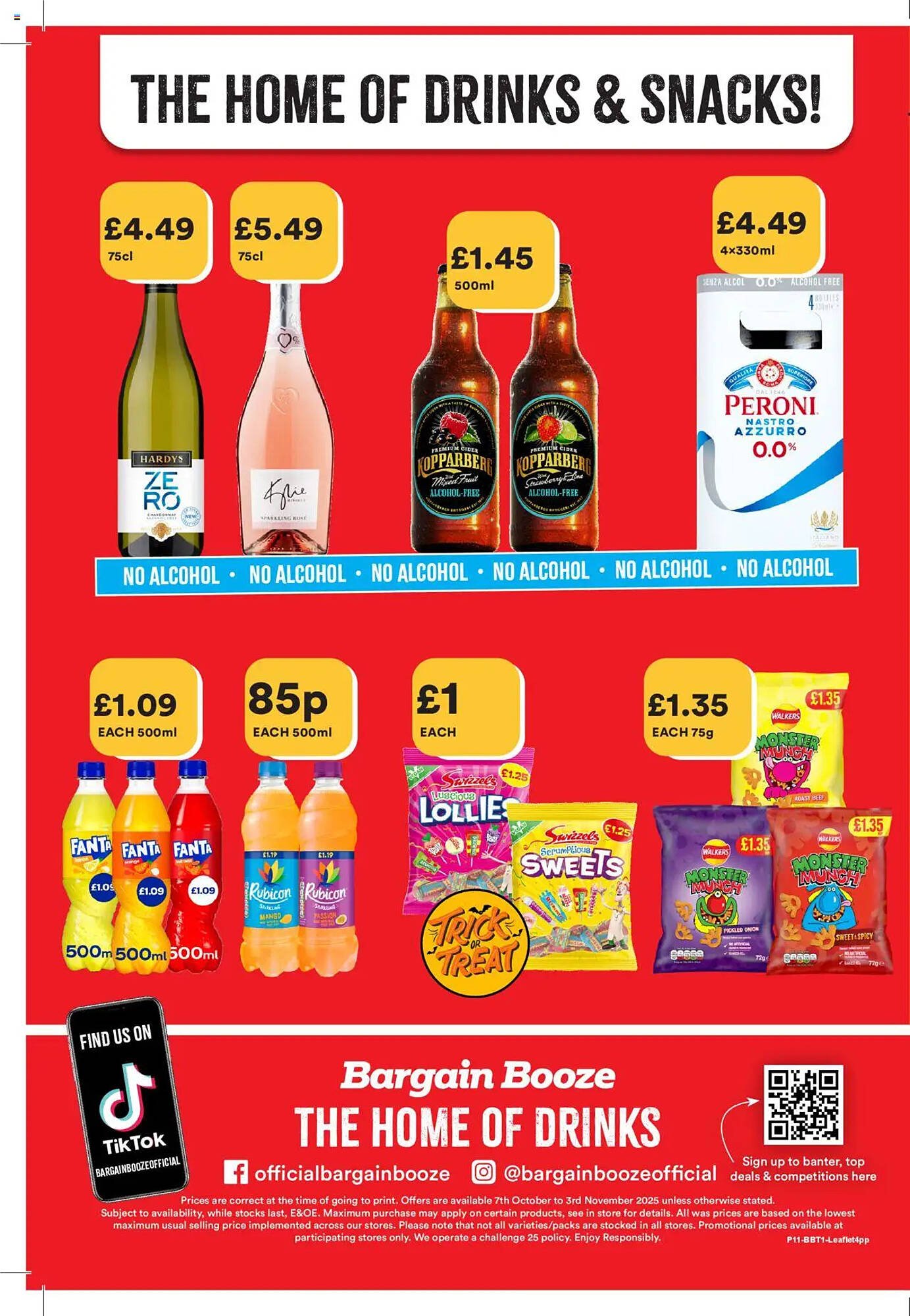 Bargain Booze leaflet (2025-10-07 - 2025-11-04) | 1