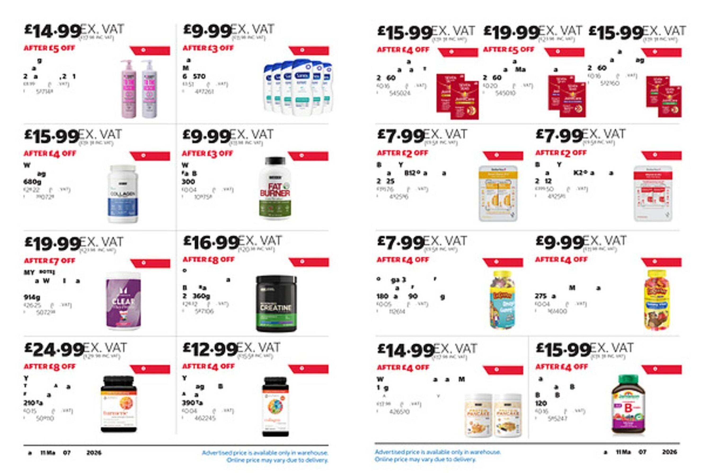 Costco leaflet