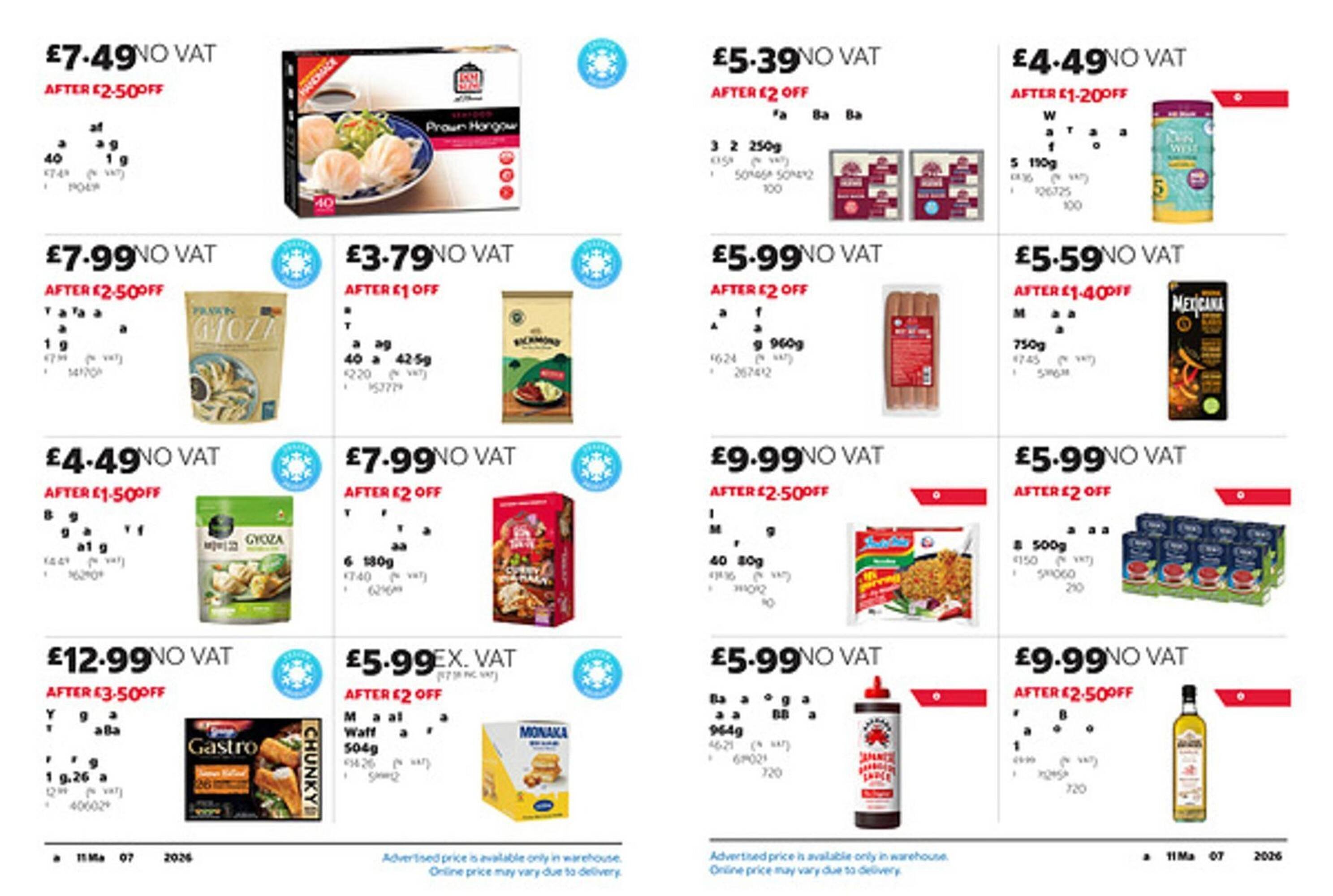 Costco leaflet