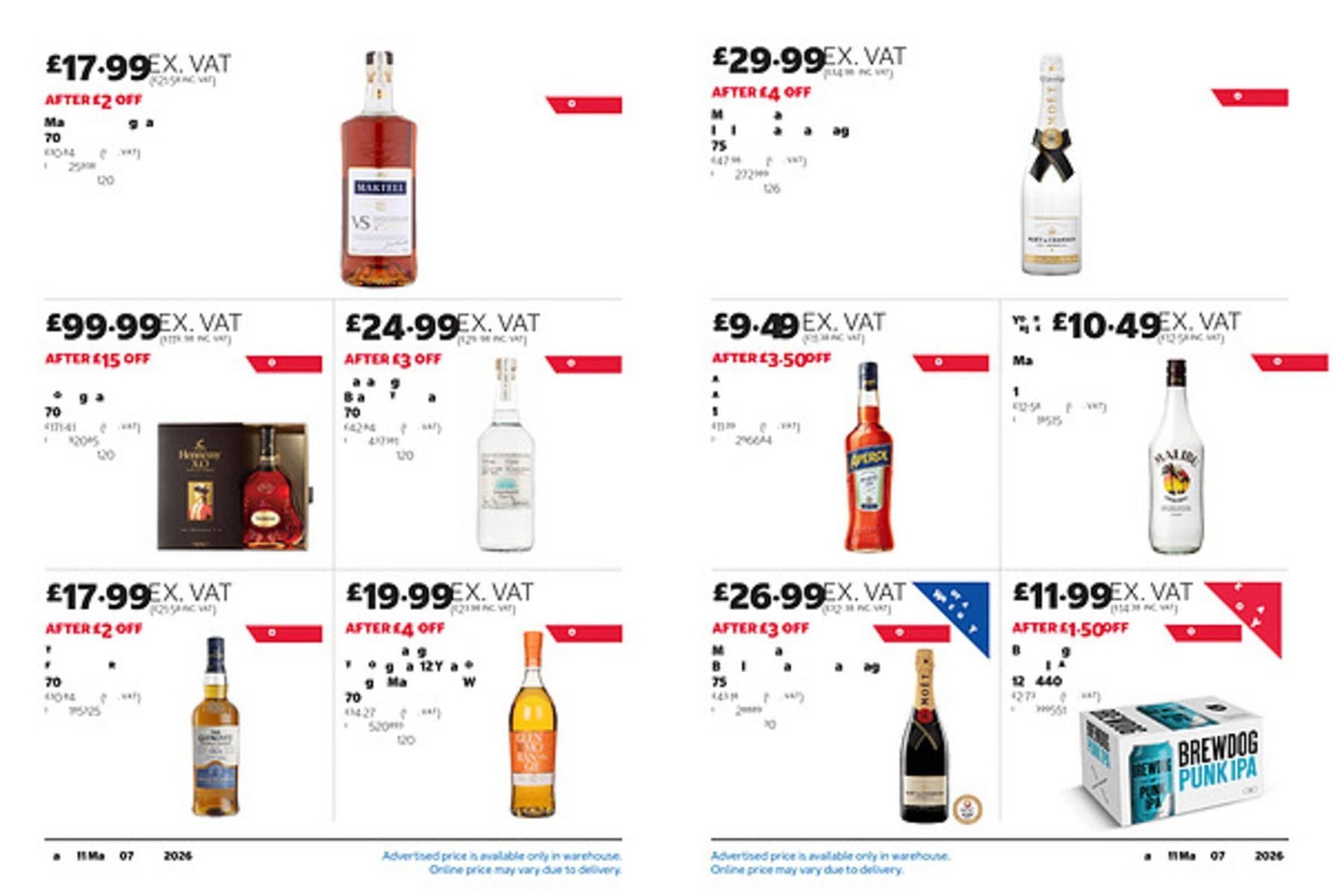 Costco leaflet