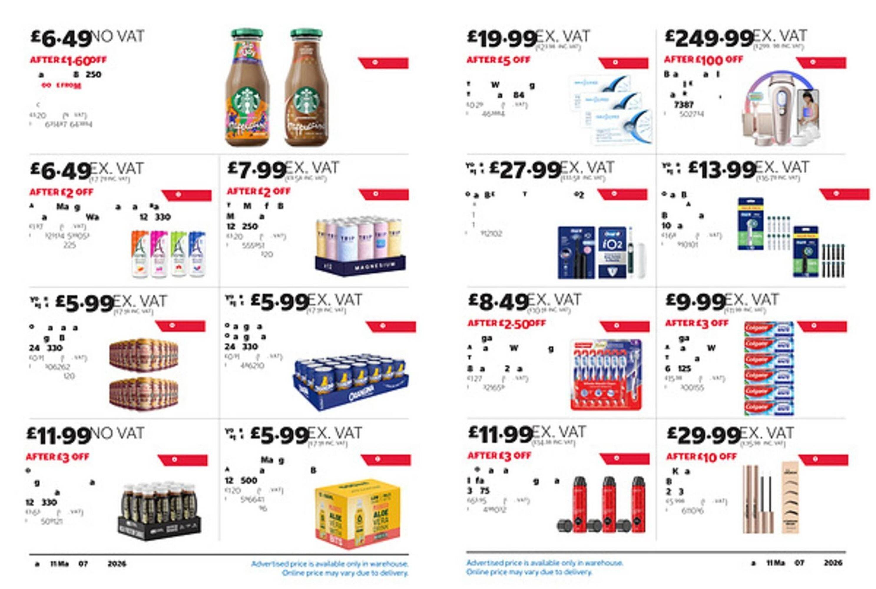 Costco leaflet