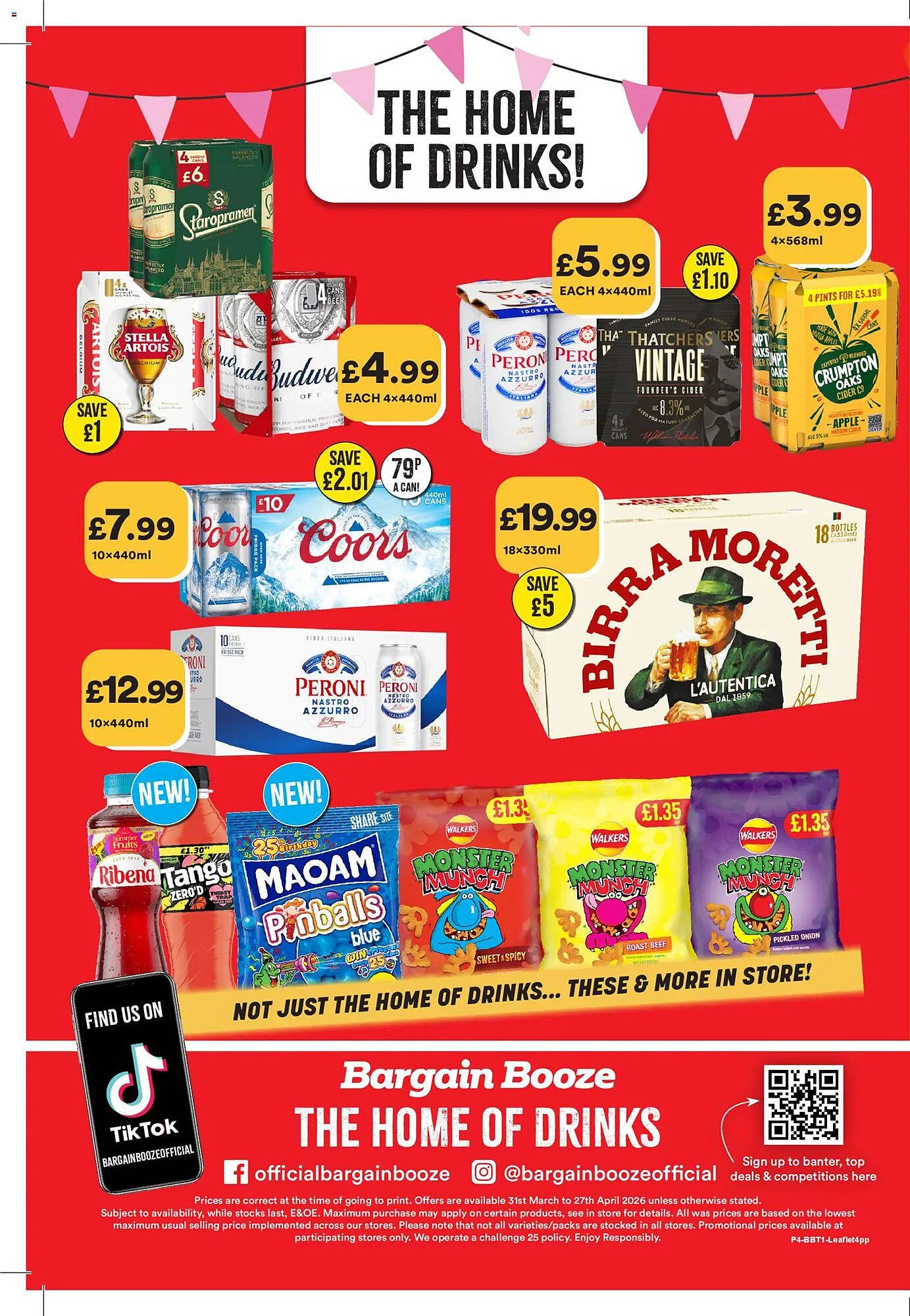 Bargain Booze leaflet (2026-03-31 - 2026-04-27) | 1