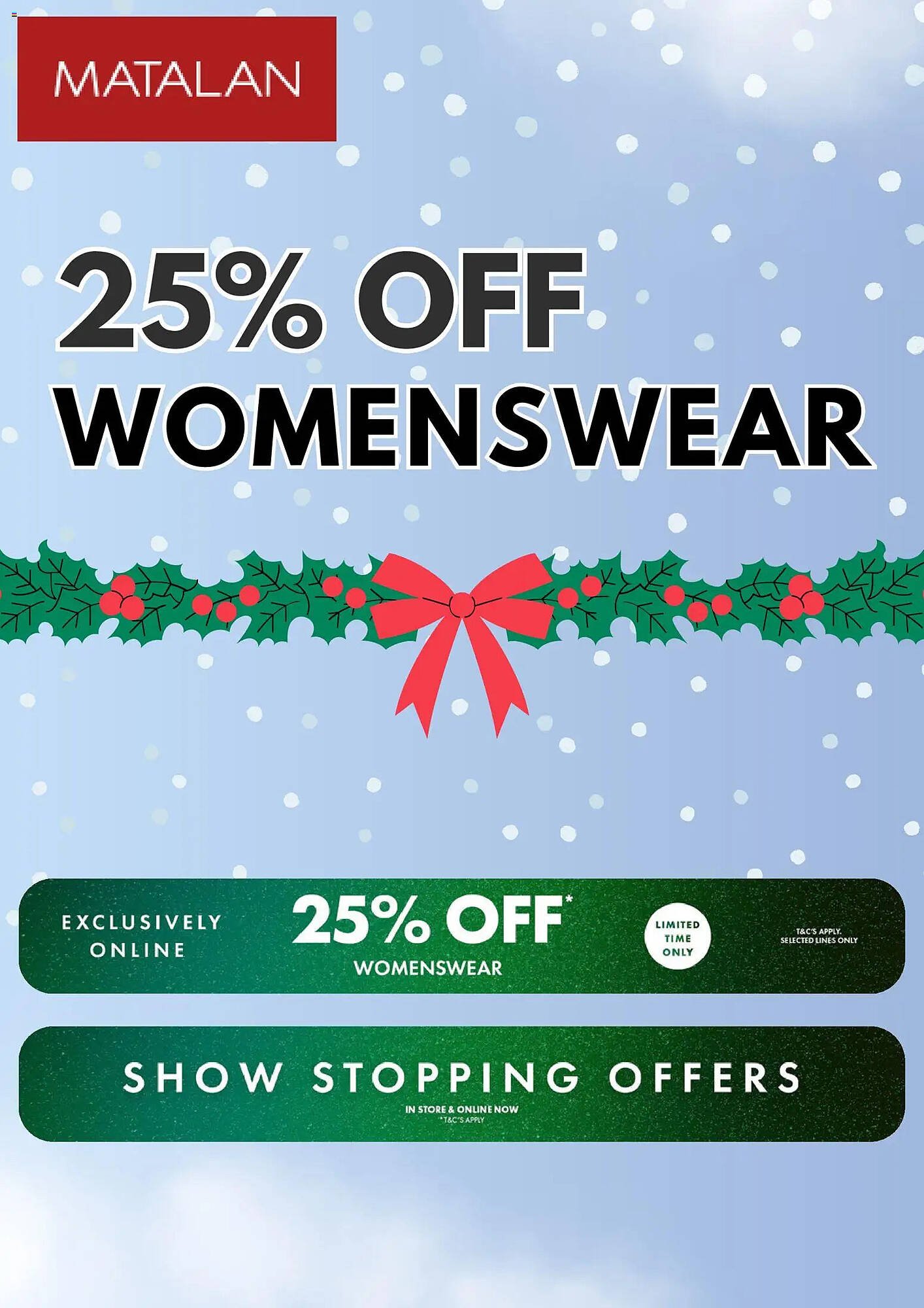 Matalan catalogue (2025-12-11 - 2026-01-11) | 1