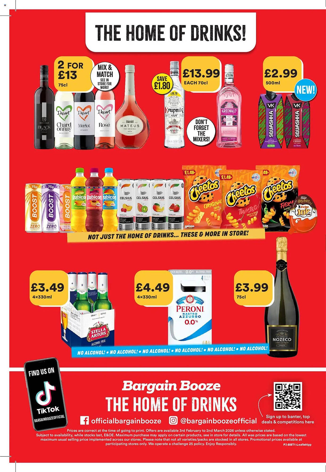 Bargain Booze leaflet (2026-02-03 - 2026-03-03) | 1