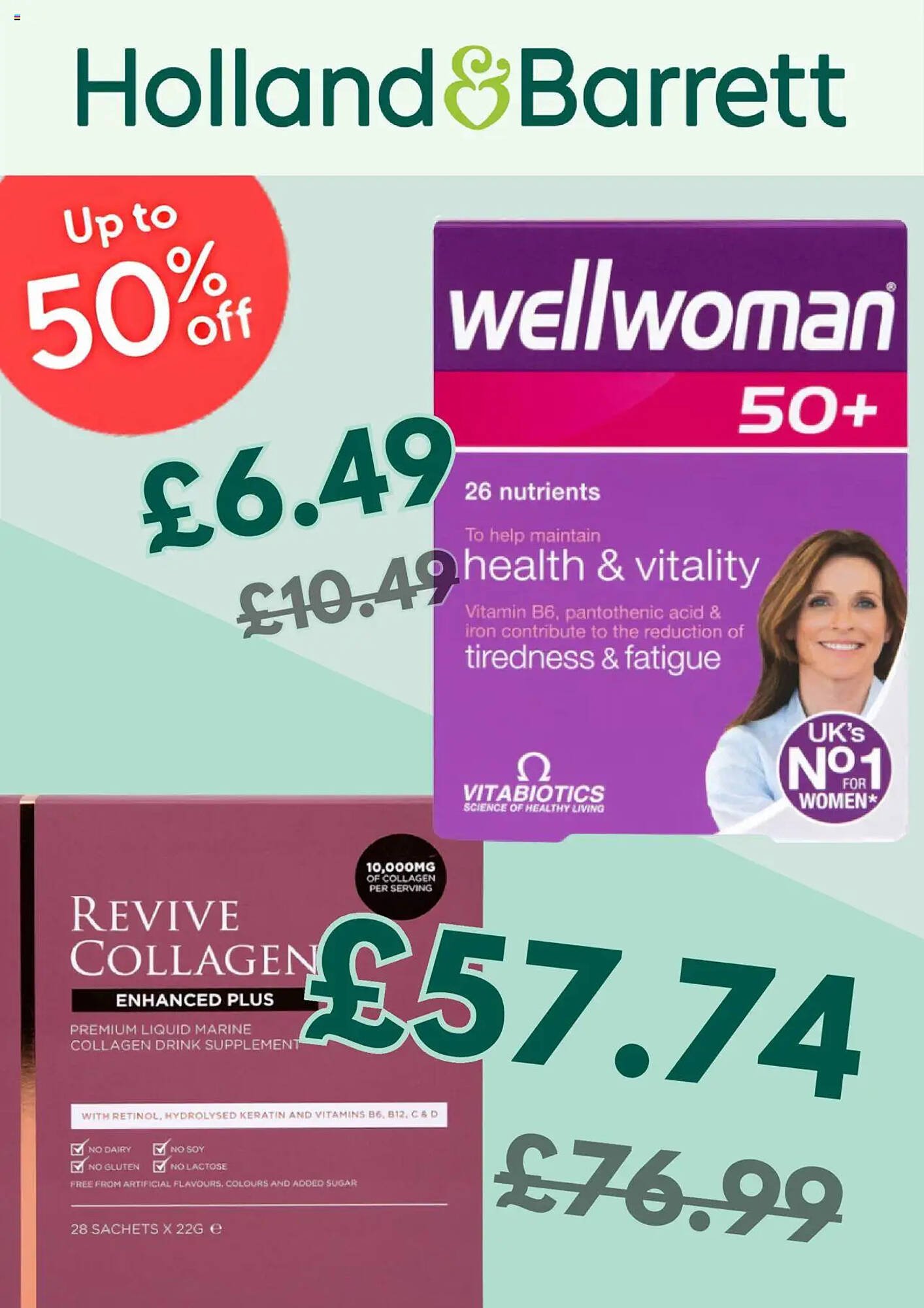 Holland &amp; Barrett leaflet (2025-07-18 - 2025-08-18) | 1