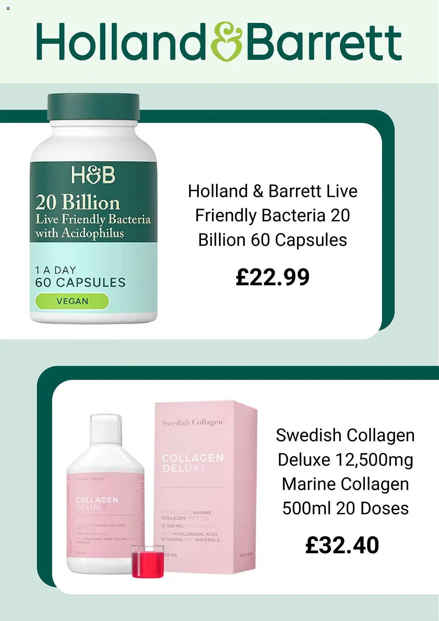 Holland &amp; Barrett leaflet (2025-07-18 - 2025-08-18) | 5
