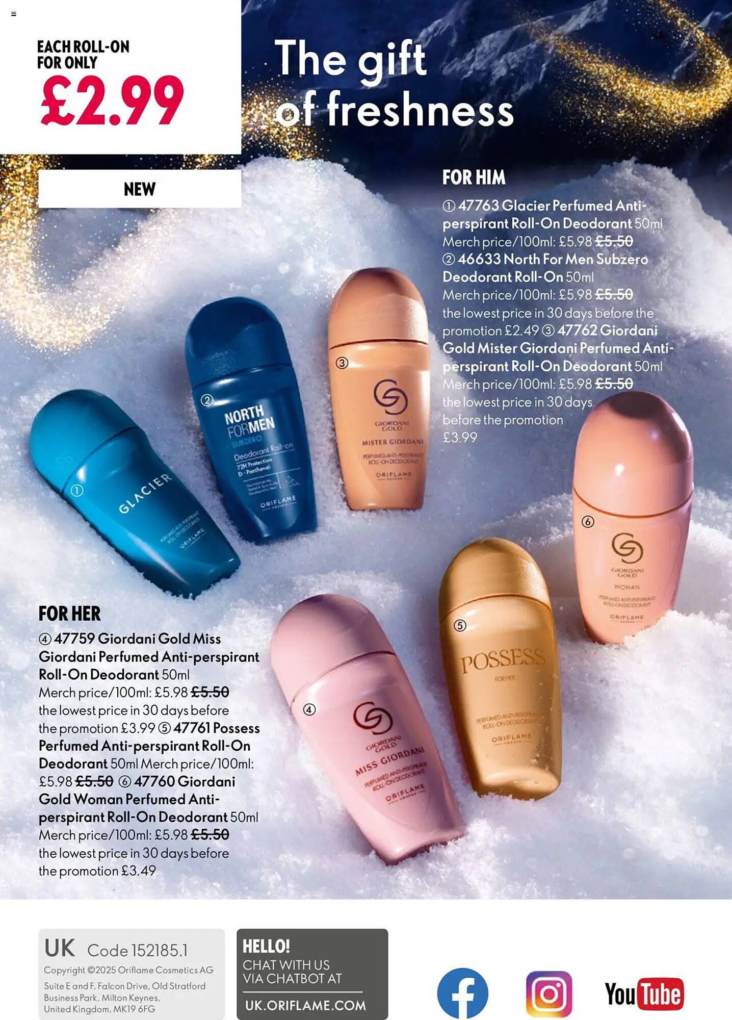 Oriflame catalogue (2025-11-12 - 2025-12-03) | 180