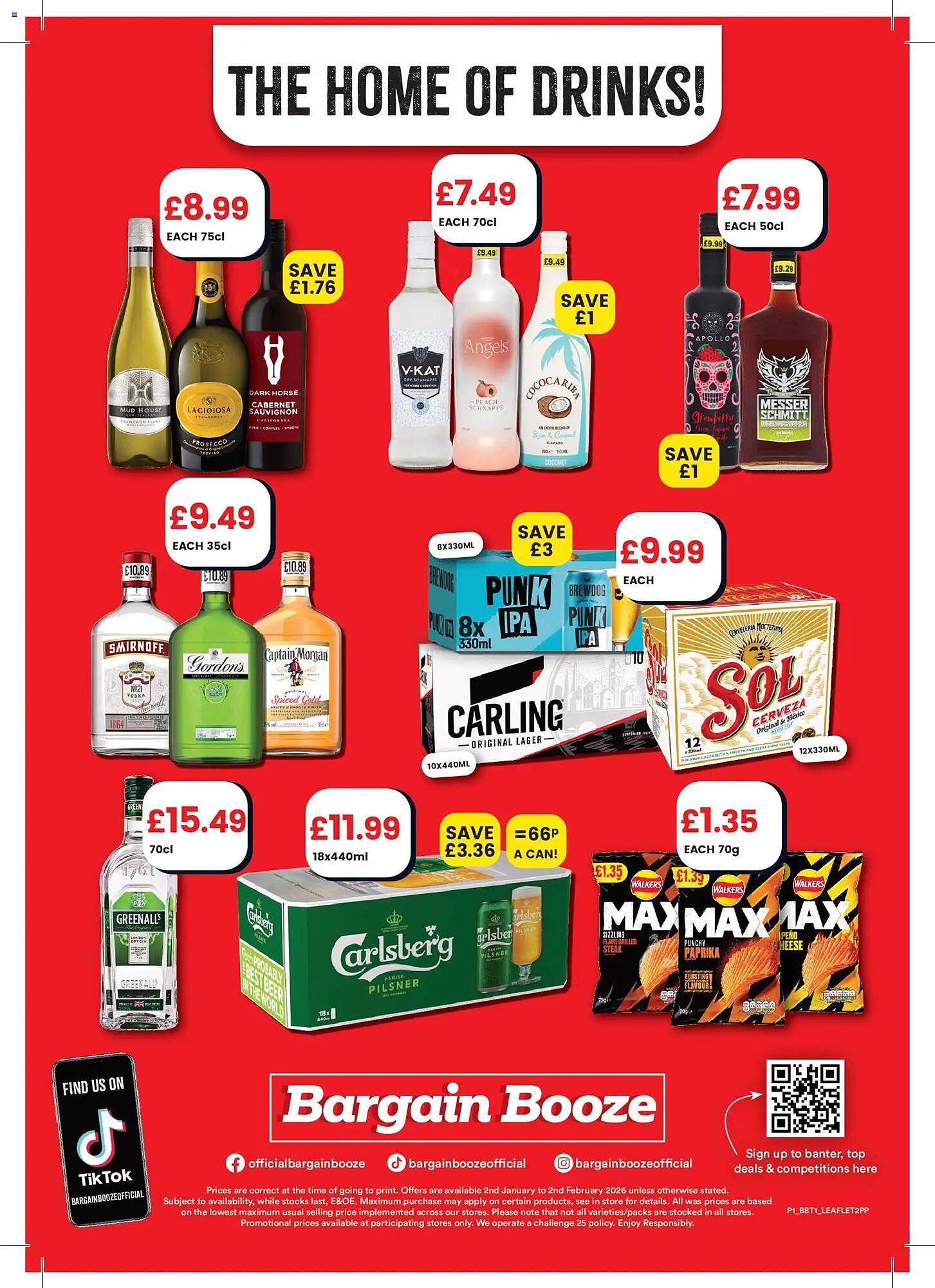Bargain Booze leaflet (2026-01-02 - 2026-02-03) | 2