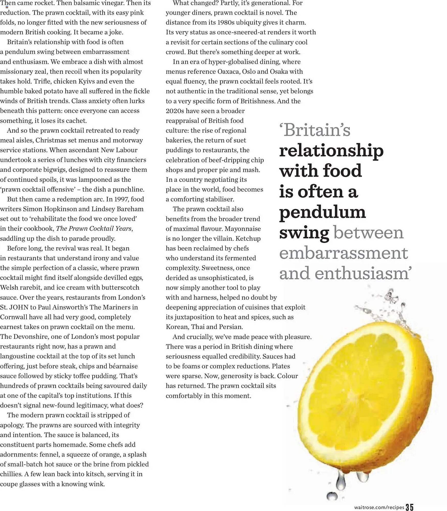 Waitrose catalogue (2026-05-01 - 2026-06-01) | 35