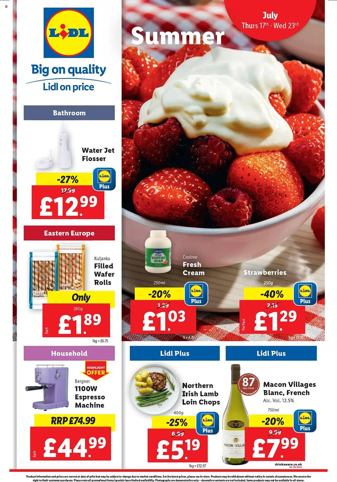 Lidl leaflet (2025-07-17 - 2025-07-23) | 1