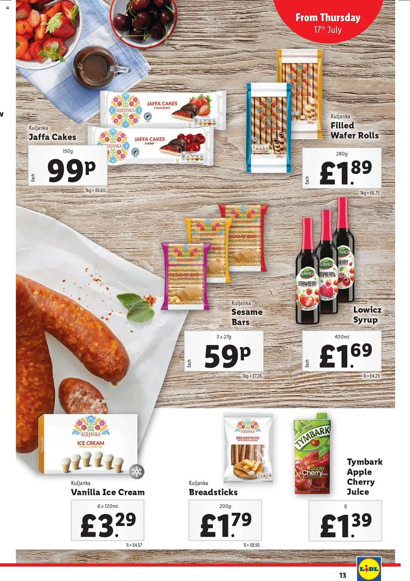Lidl leaflet (2025-07-17 - 2025-07-23) | 13