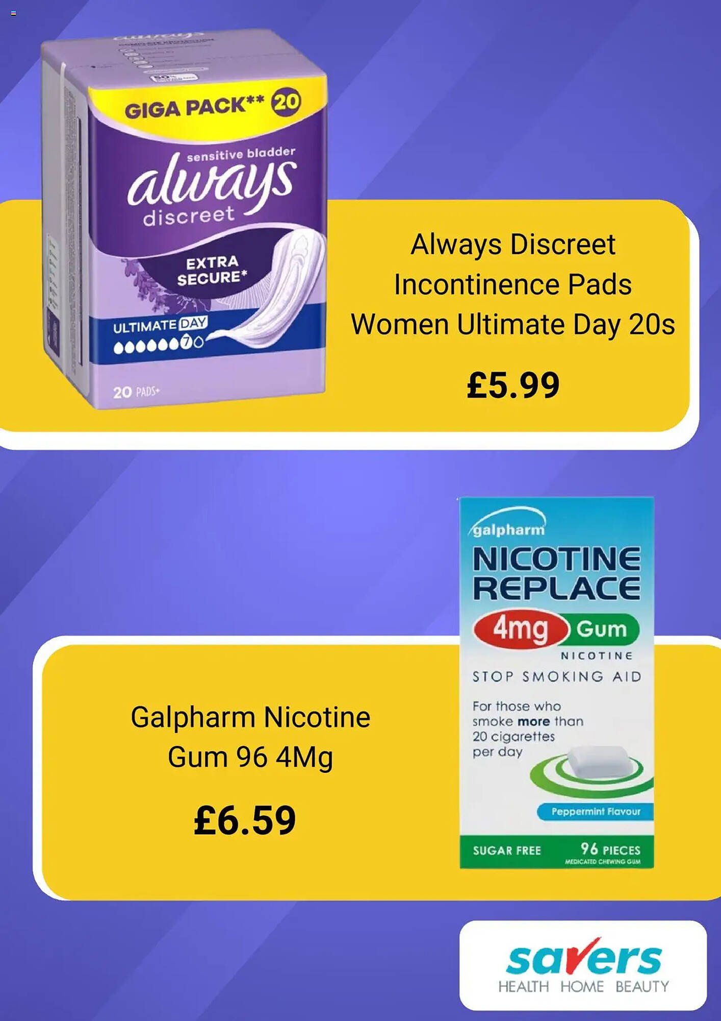 Savers leaflet (2025-10-19 - 2025-11-19) | 2