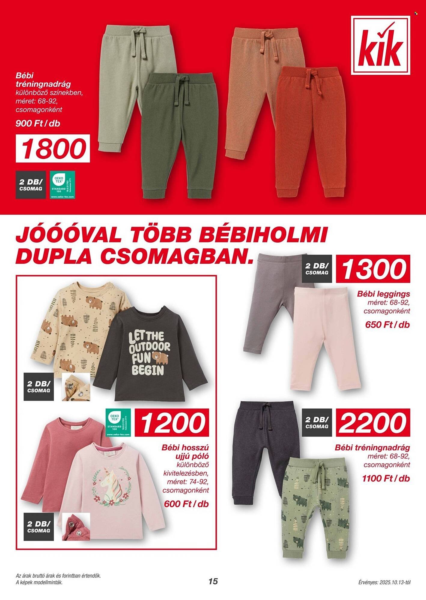 Kik akciós újság (2025-10-09 - 2025-10-17)