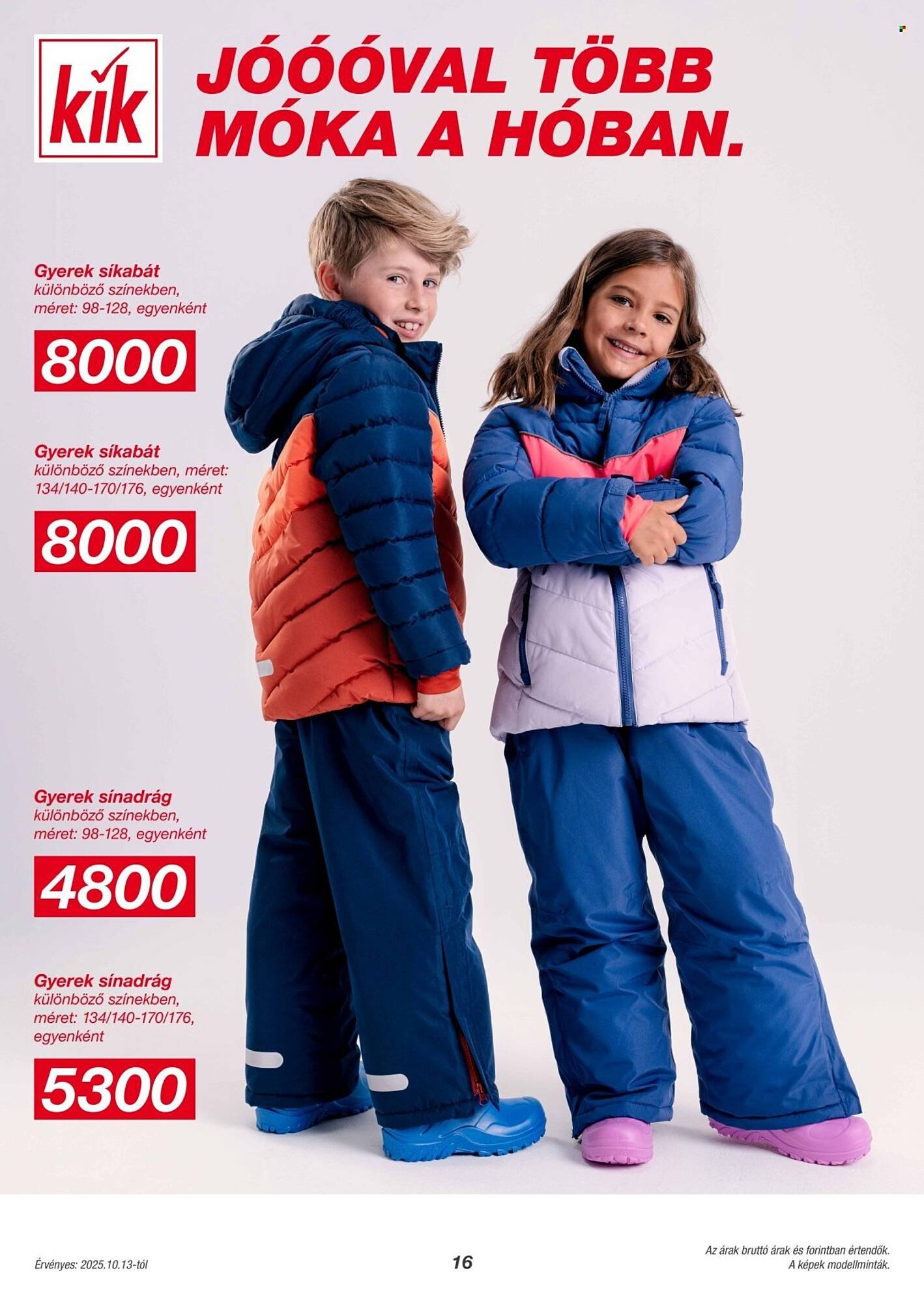 Kik akciós újság (2025-10-09 - 2025-10-17)